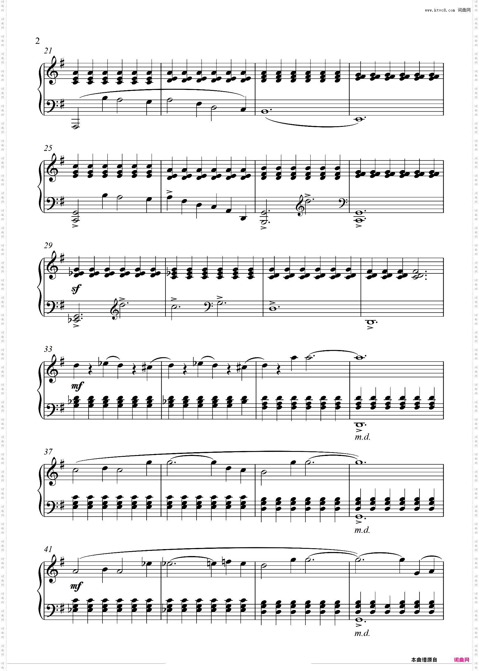 中级钢琴曲—Beauty Riding 骑行