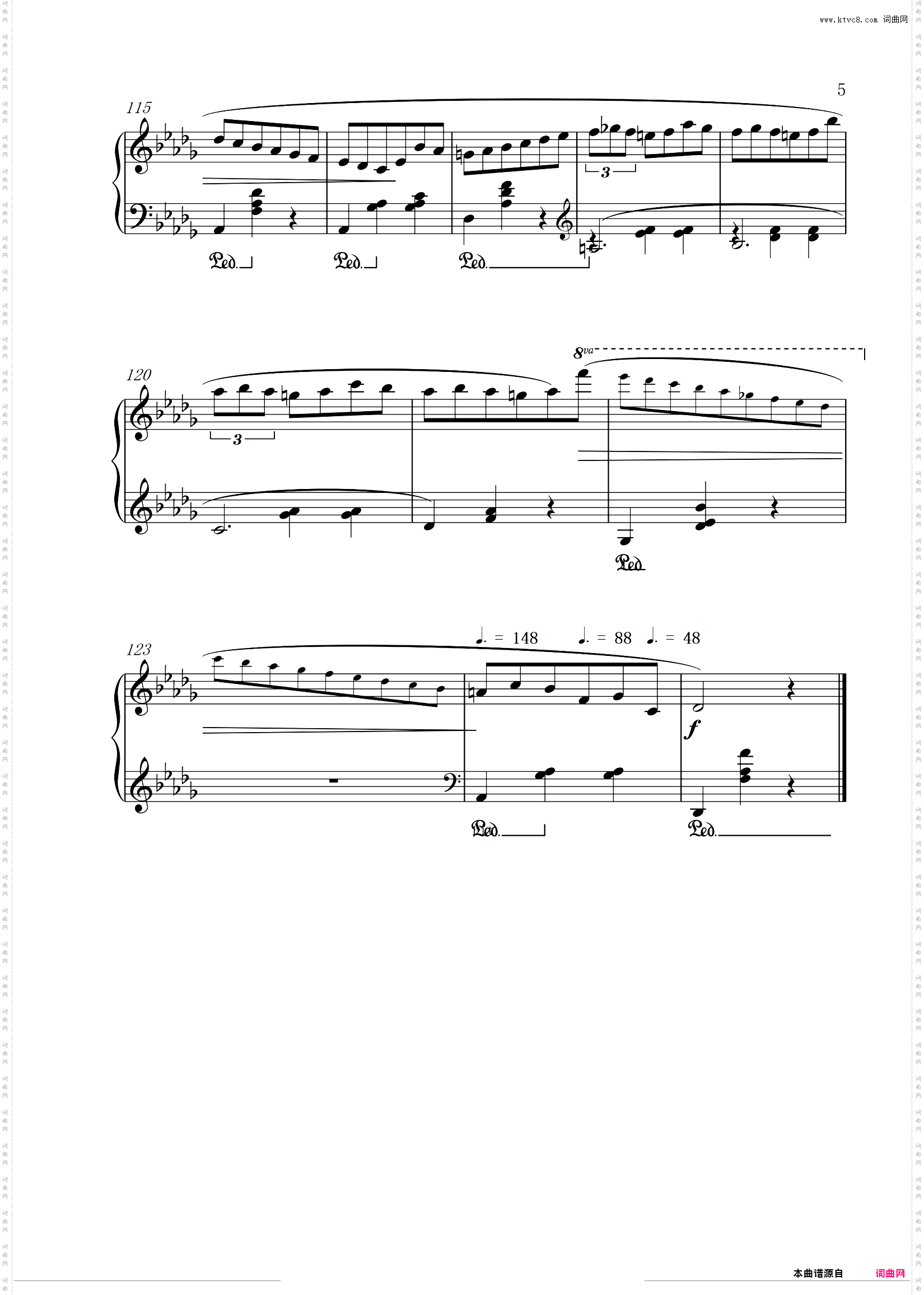 肖邦《小狗圆舞曲》Op·64 No·1