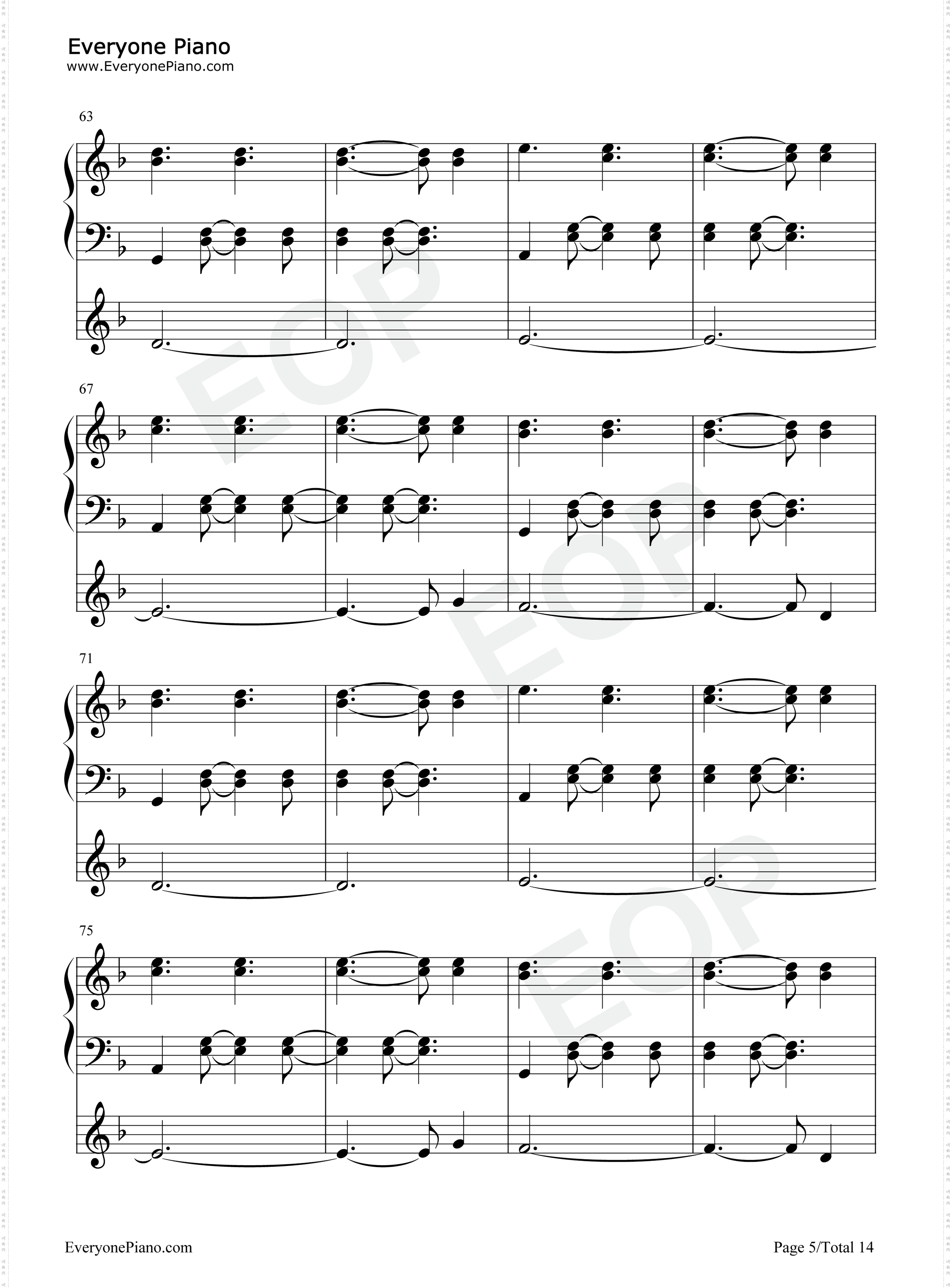 Promise With You_弹唱谱