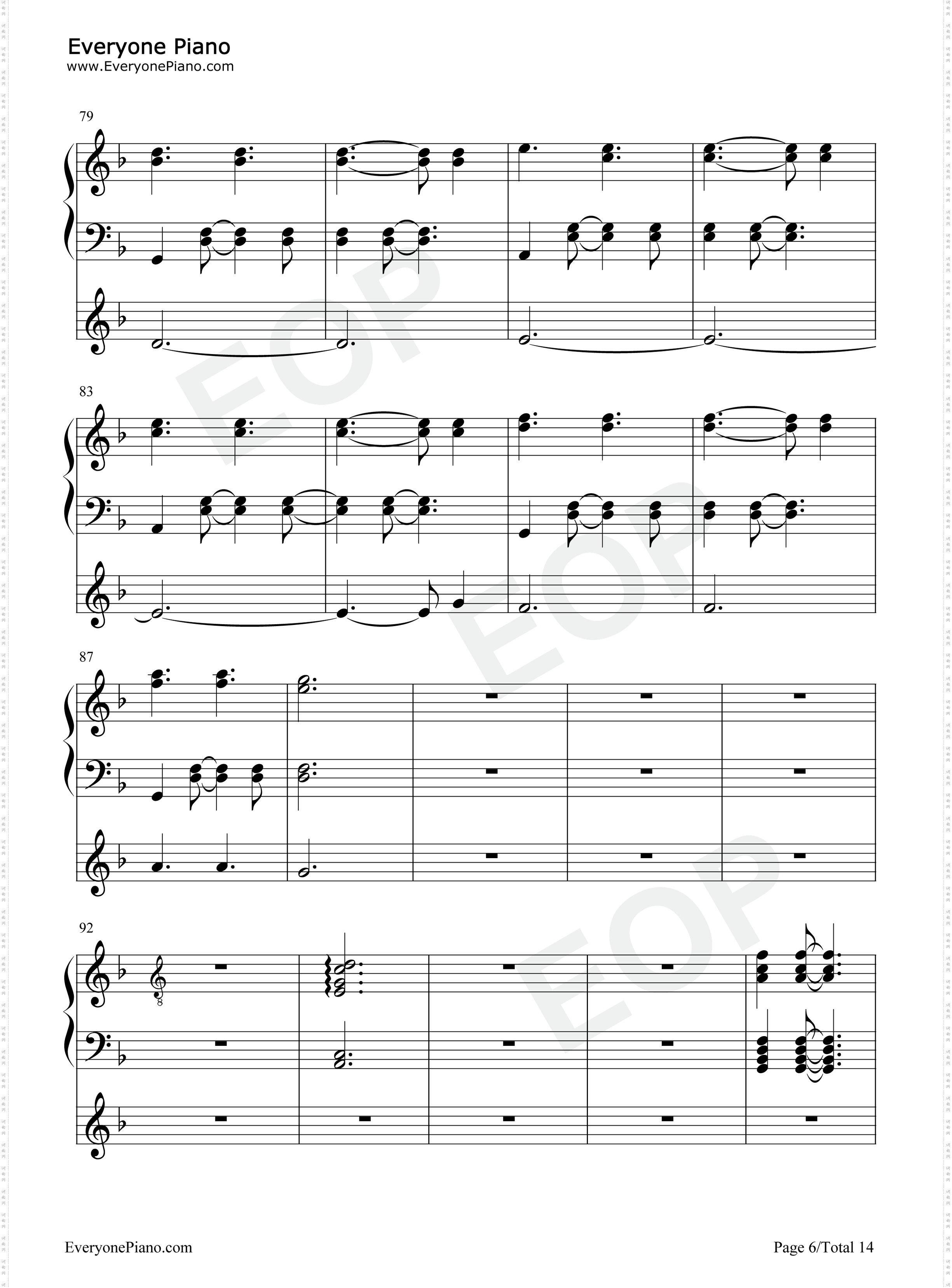 Promise With You_弹唱谱