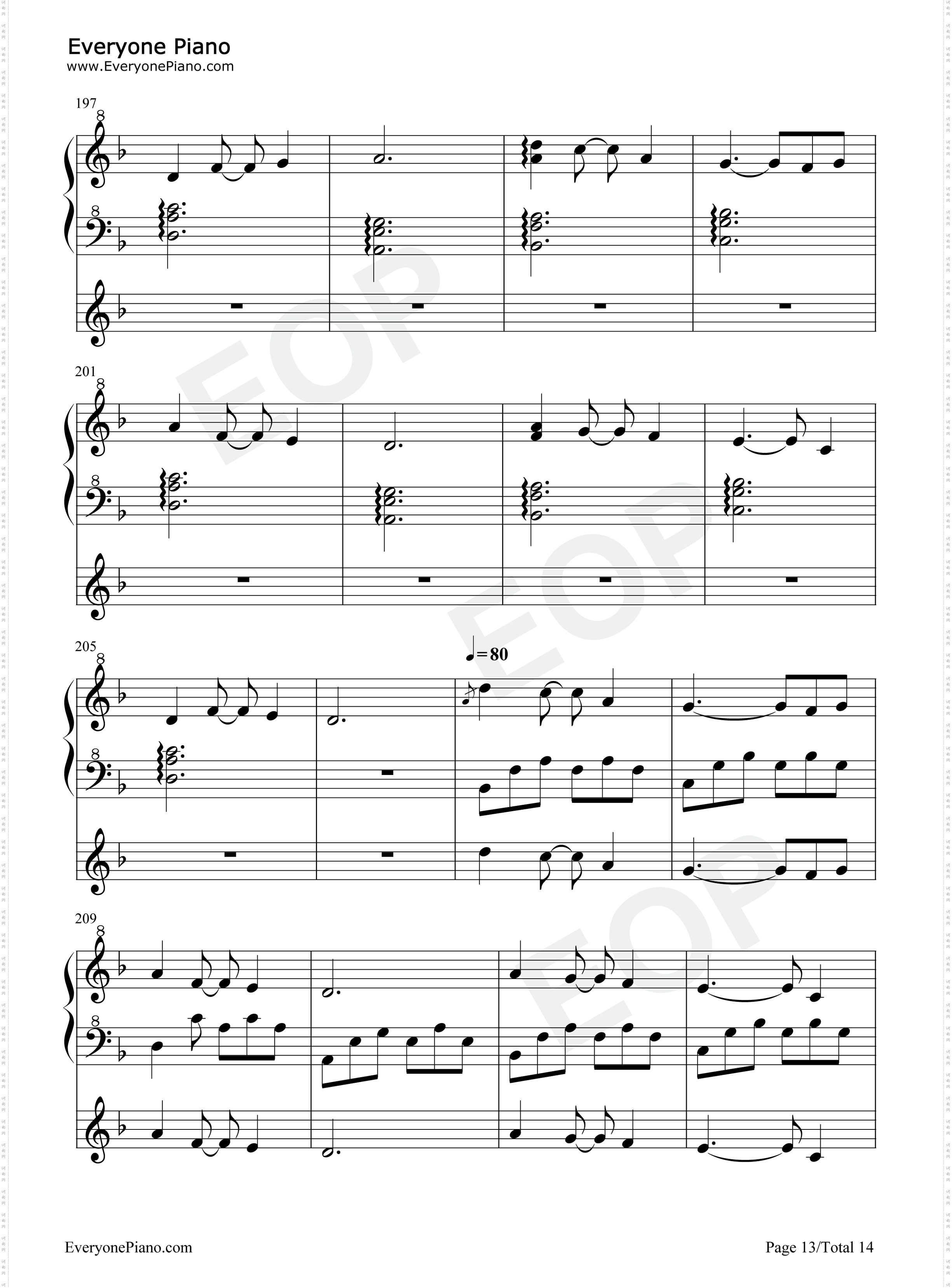 Promise With You_弹唱谱