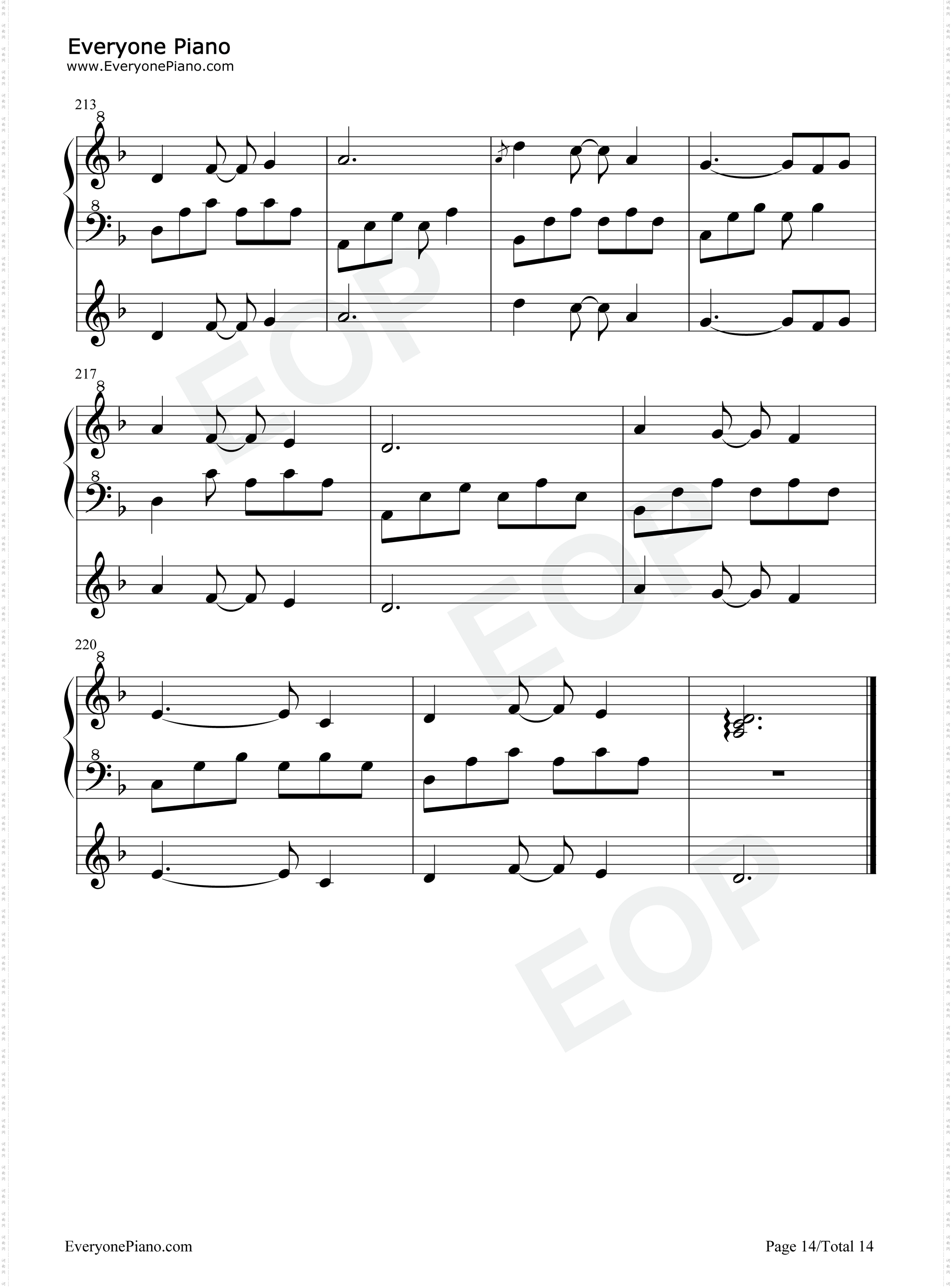 Promise With You_弹唱谱