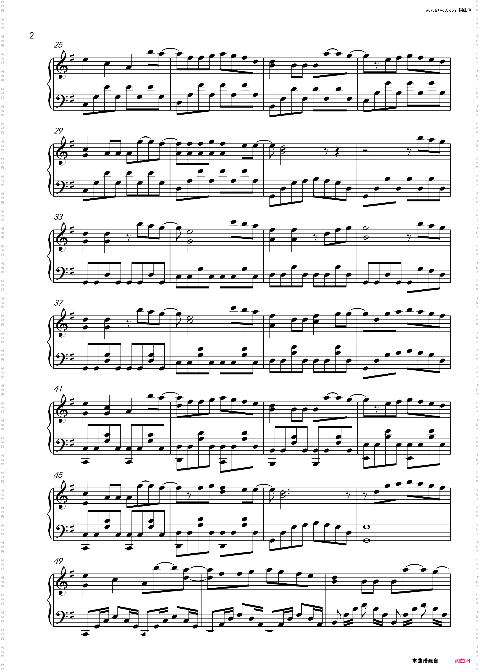 甜美的梦_钢琴曲