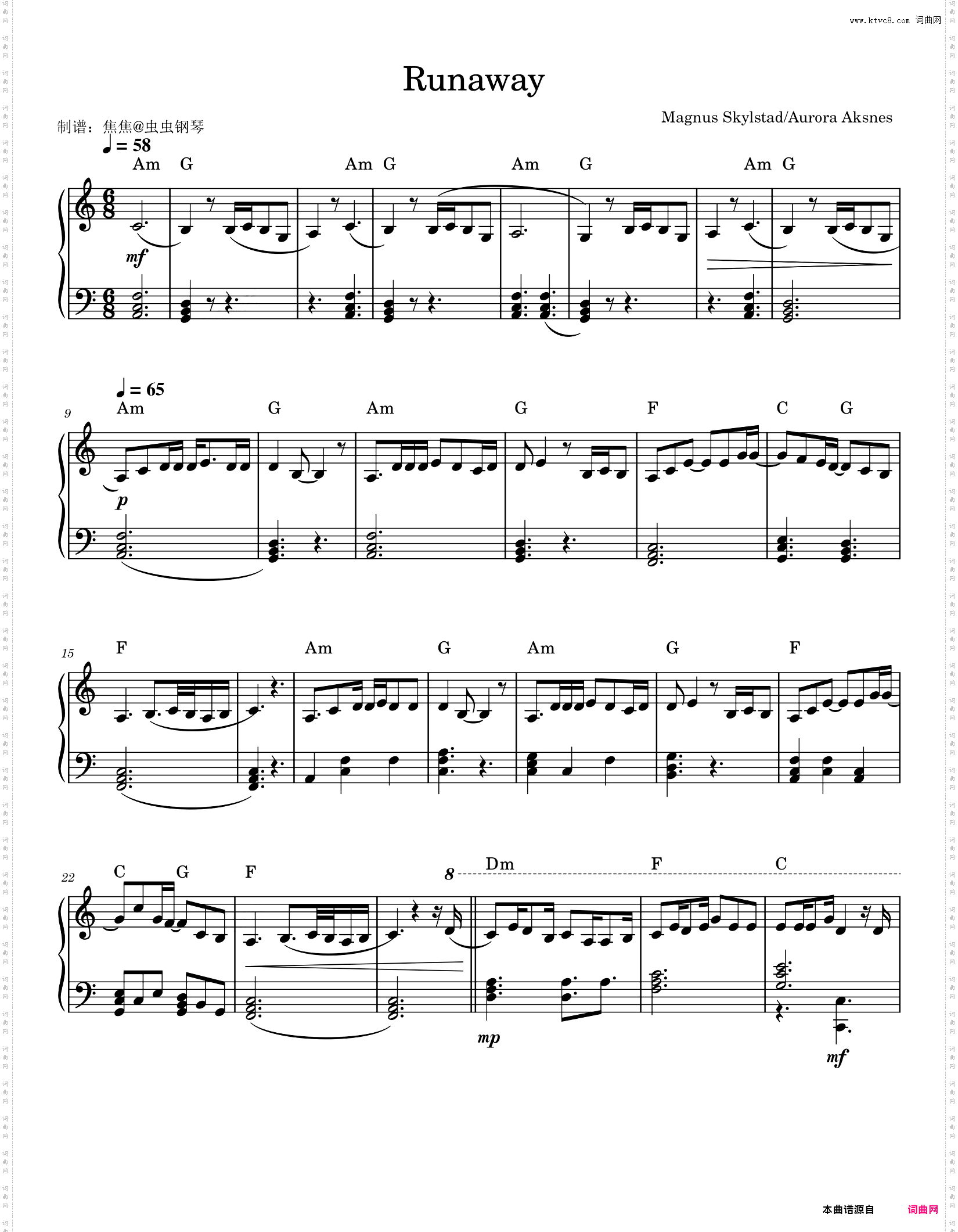 Runaway - AURORA 欧若拉