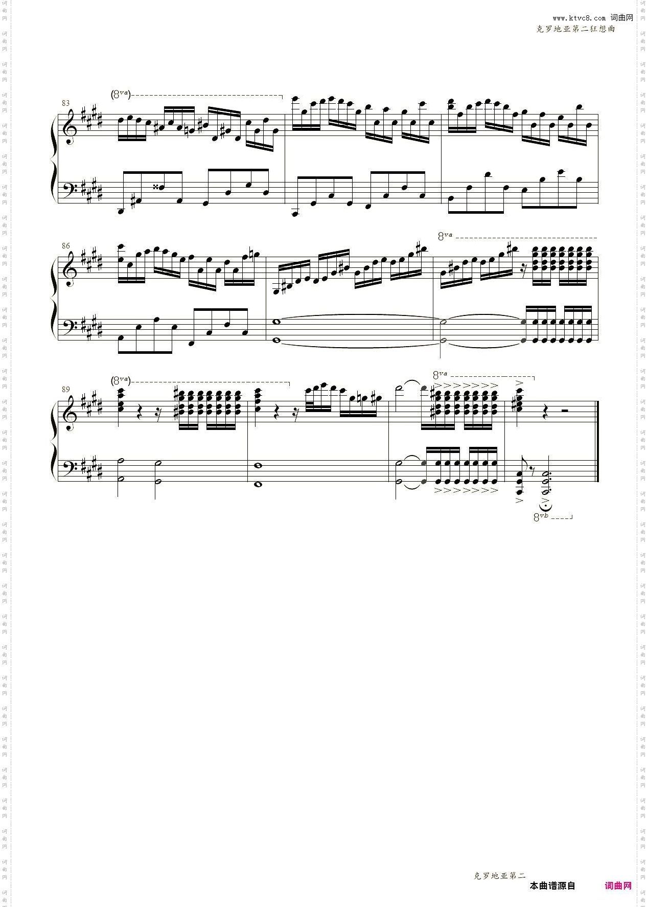 克罗地亚第二狂想曲