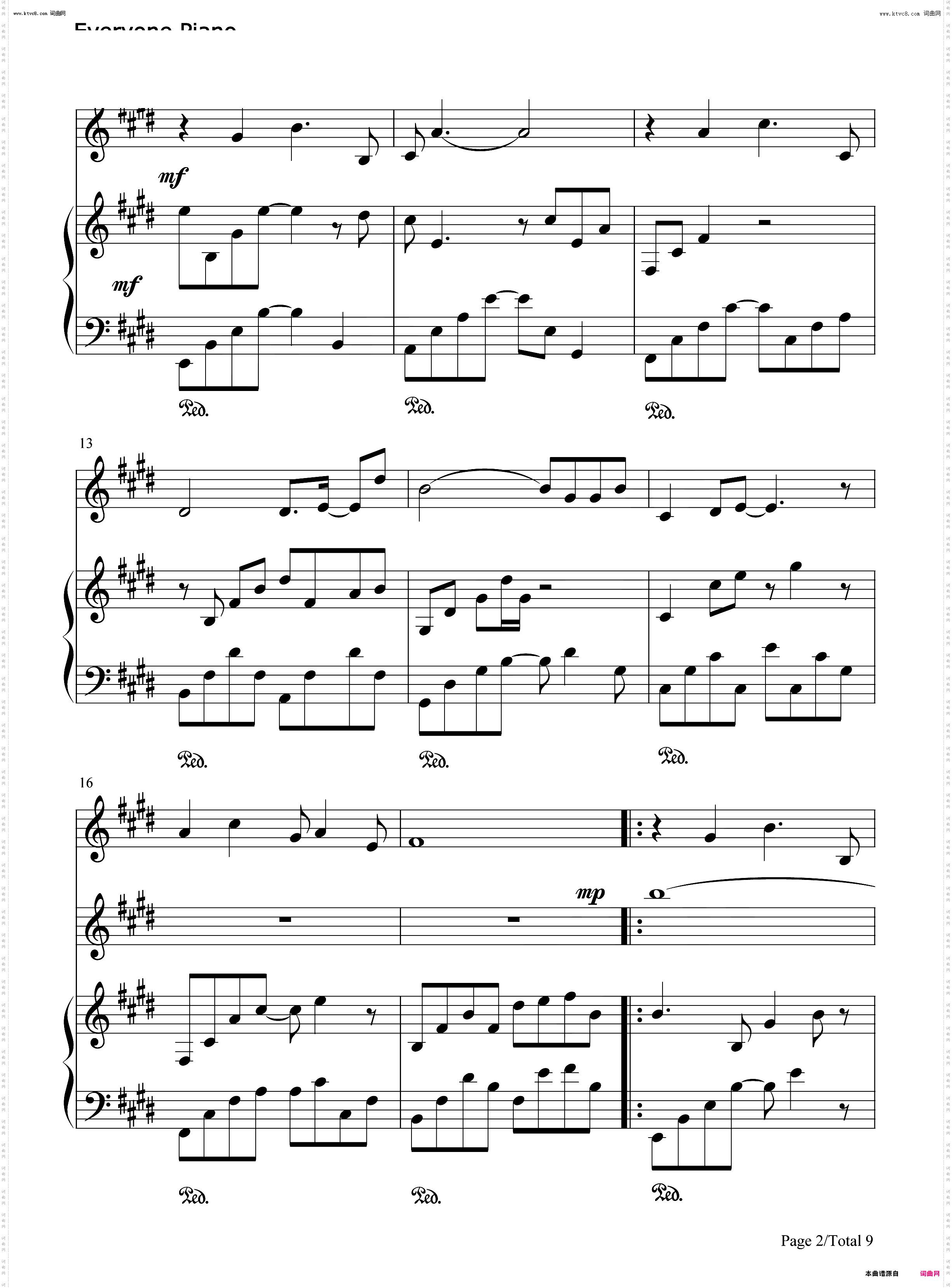 爱情多瑙河_弹唱版