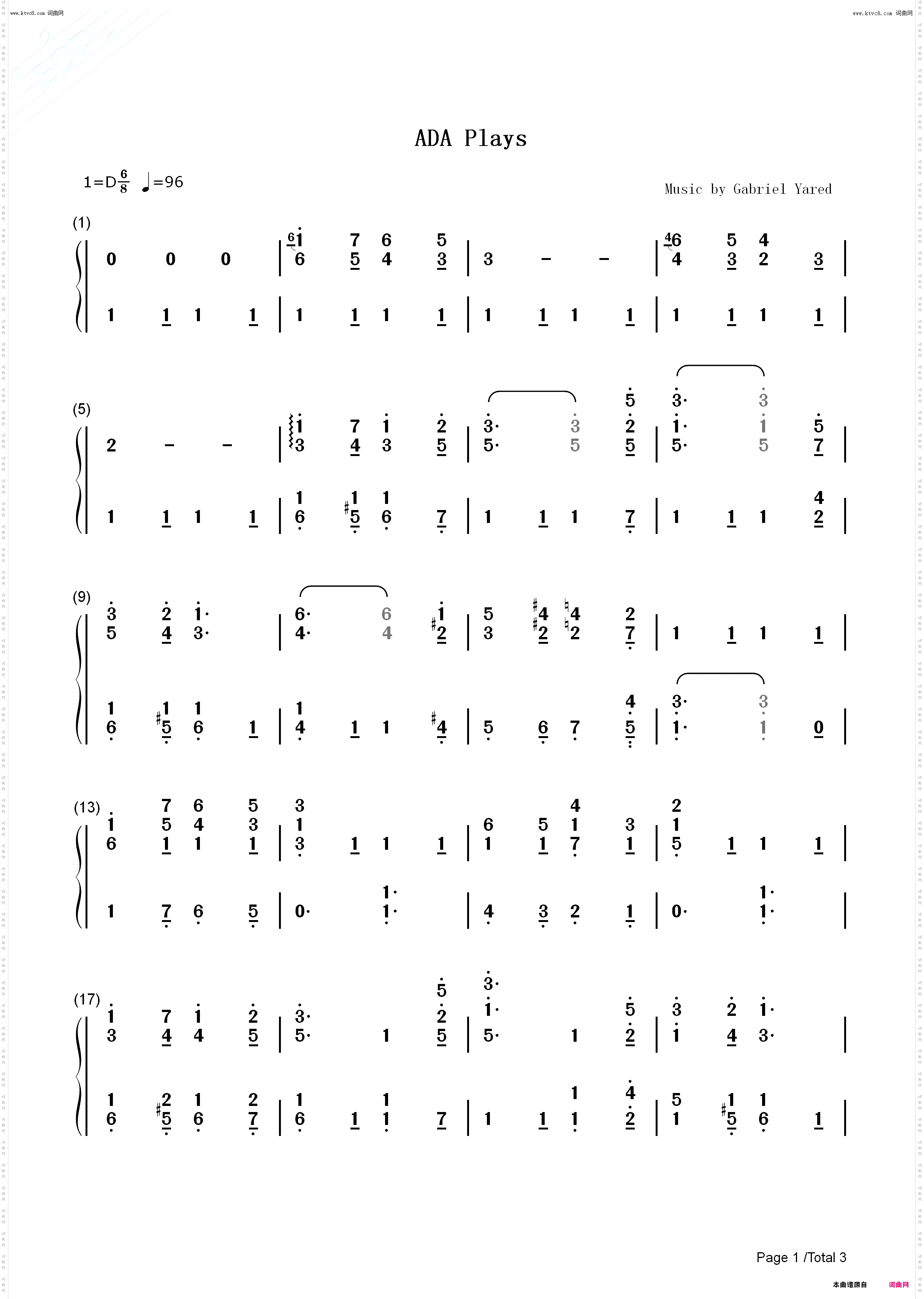 Ada Plays_冷山插曲