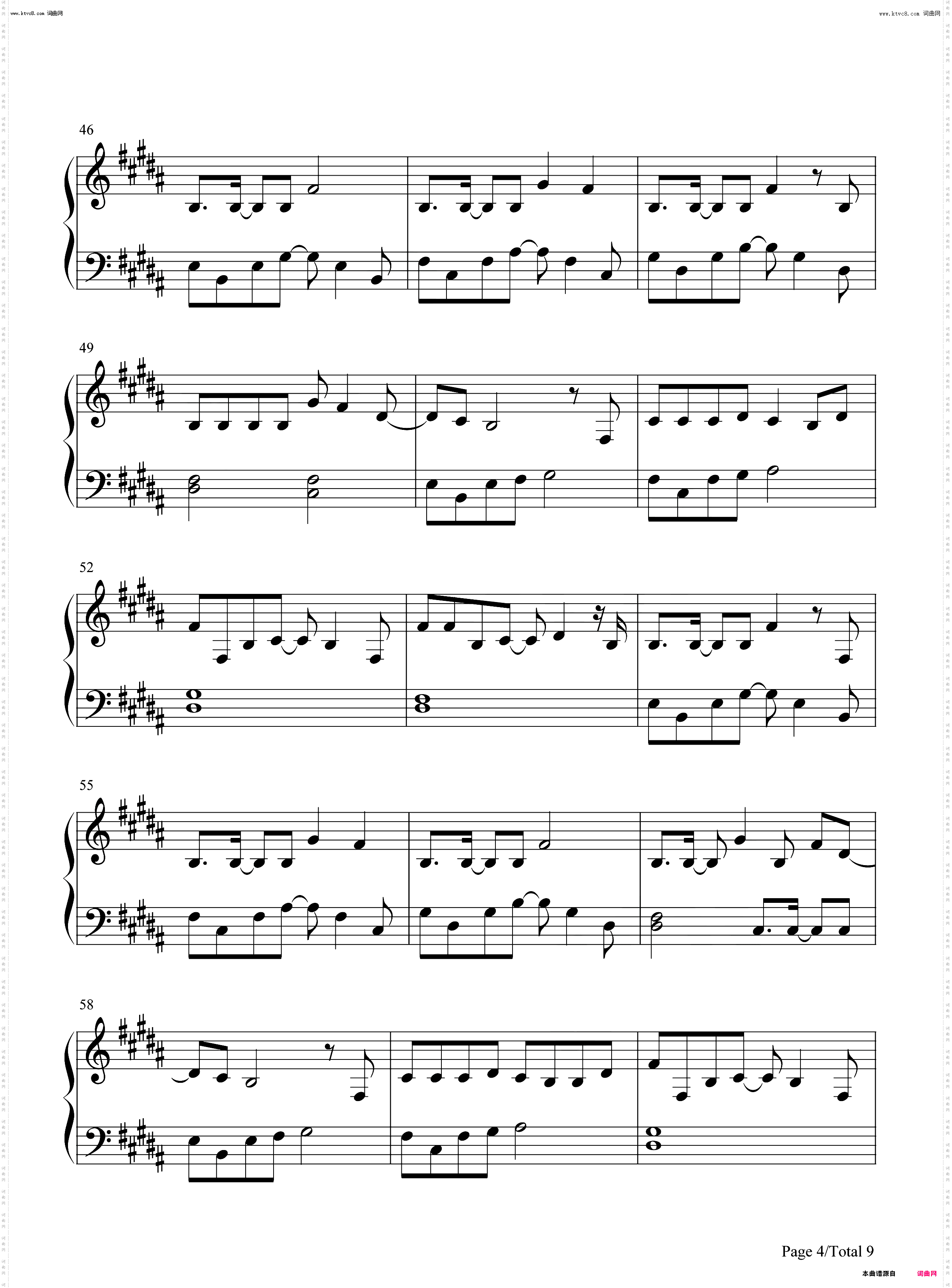 We Are The Light_濑户内海ED钢琴简谱线谱