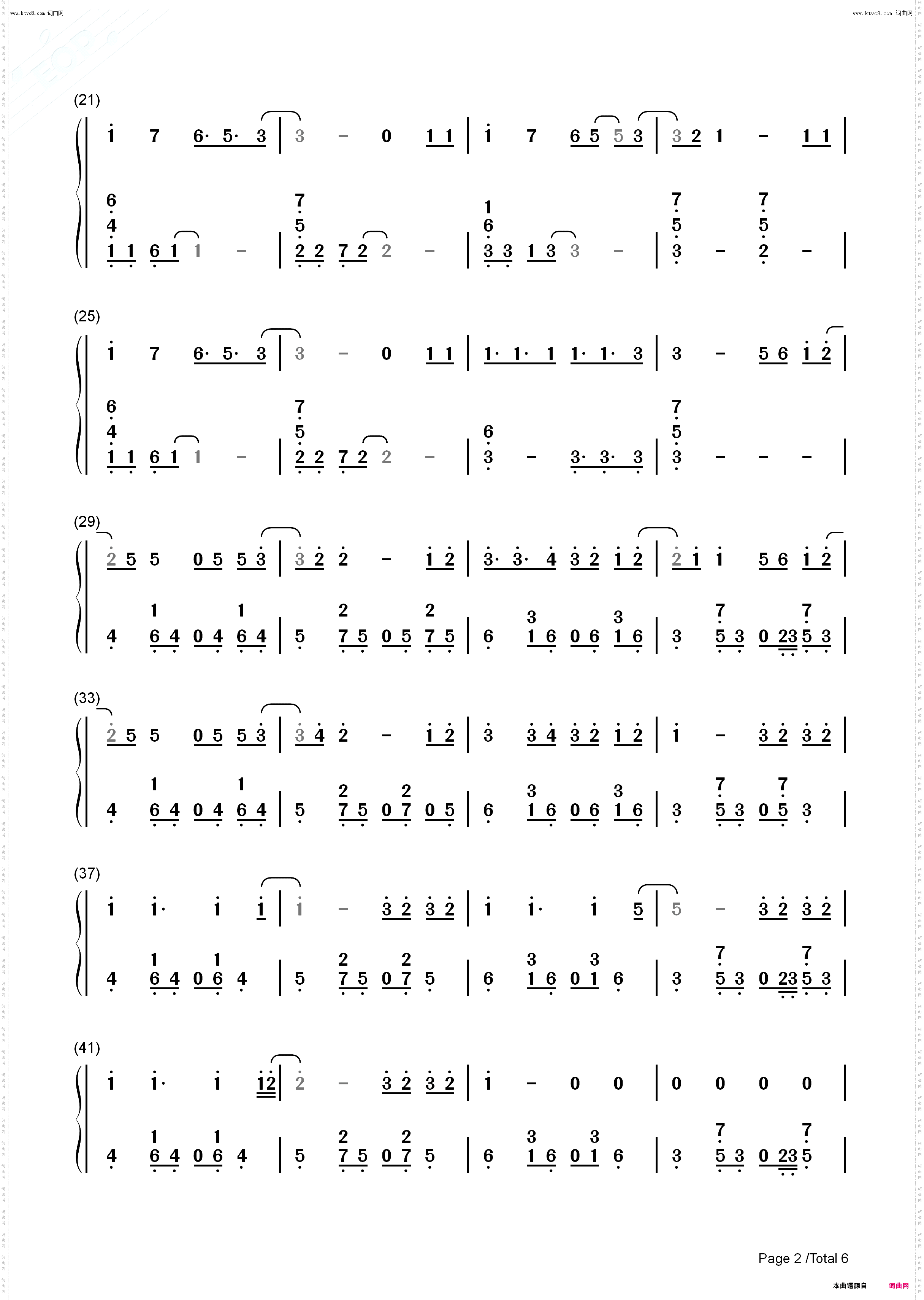 We Are The Light_濑户内海ED钢琴简谱线谱