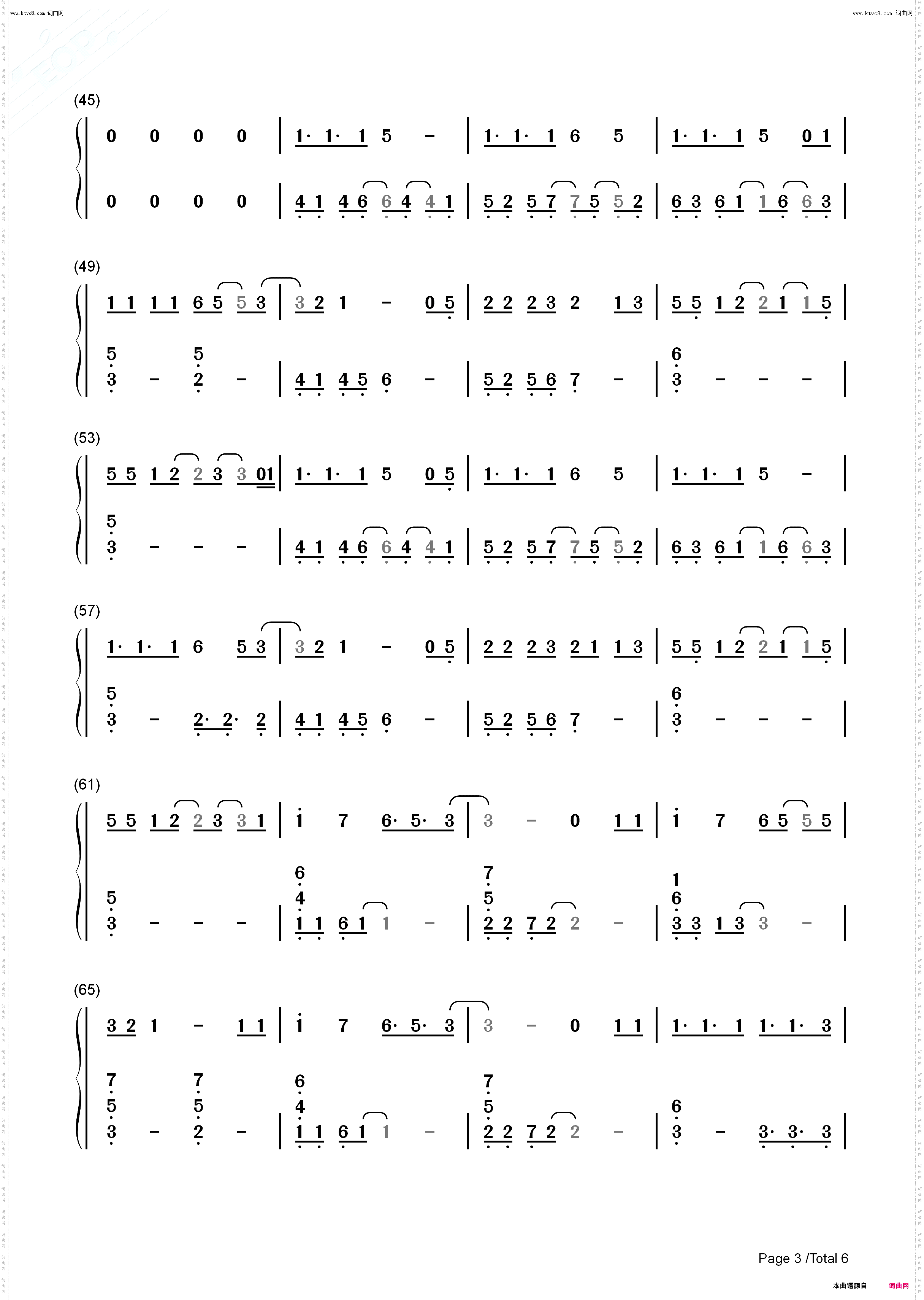 We Are The Light_濑户内海ED钢琴简谱线谱