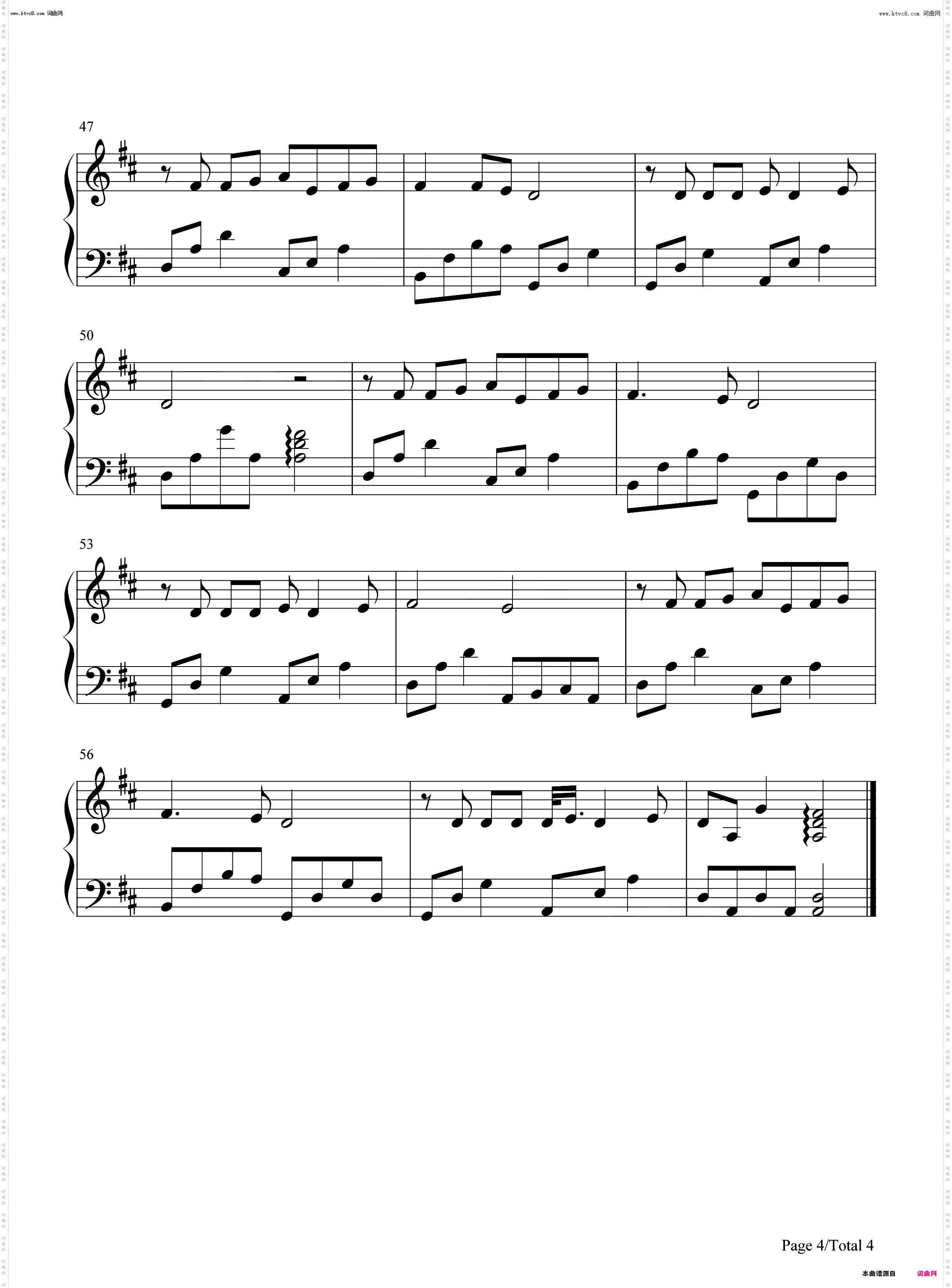 阳だまりにて和む猫-陽だまりにて和む猫-阳光下安静的猫_简单版钢琴简谱线谱