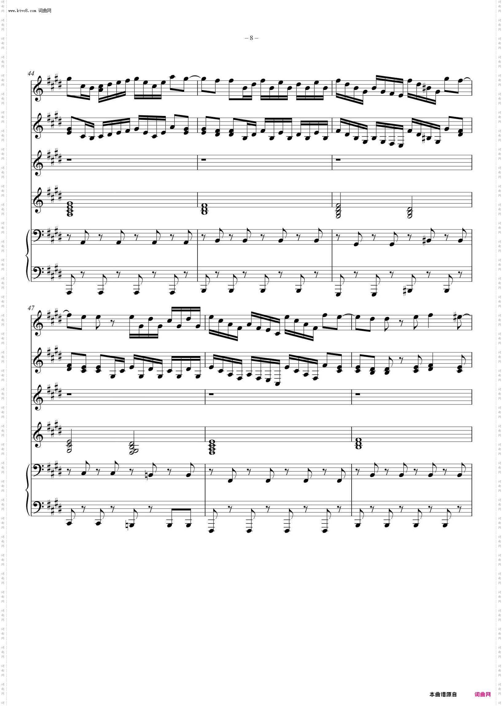 PRIMITIVE LIGHTS_5架钢琴联弹版