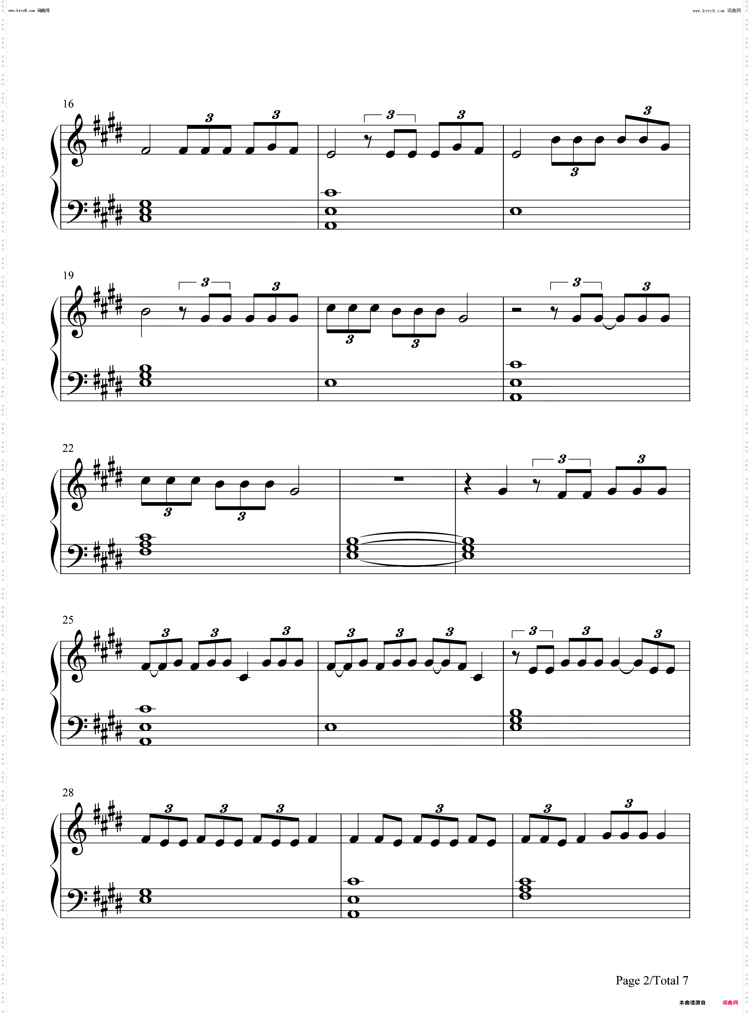 DtMF_钢琴简谱线谱