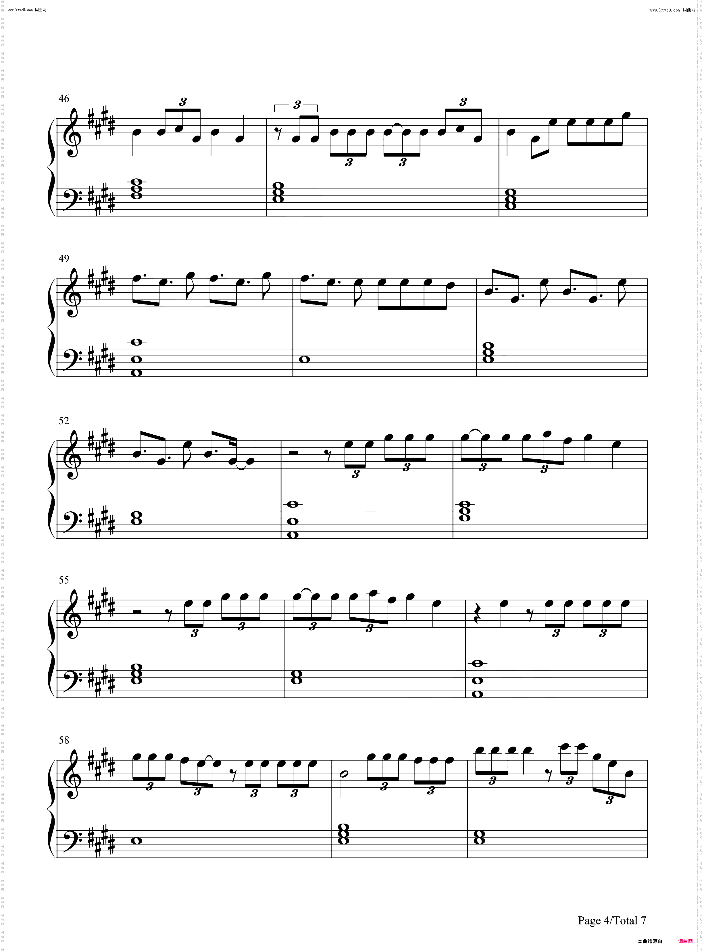 DtMF_钢琴简谱线谱