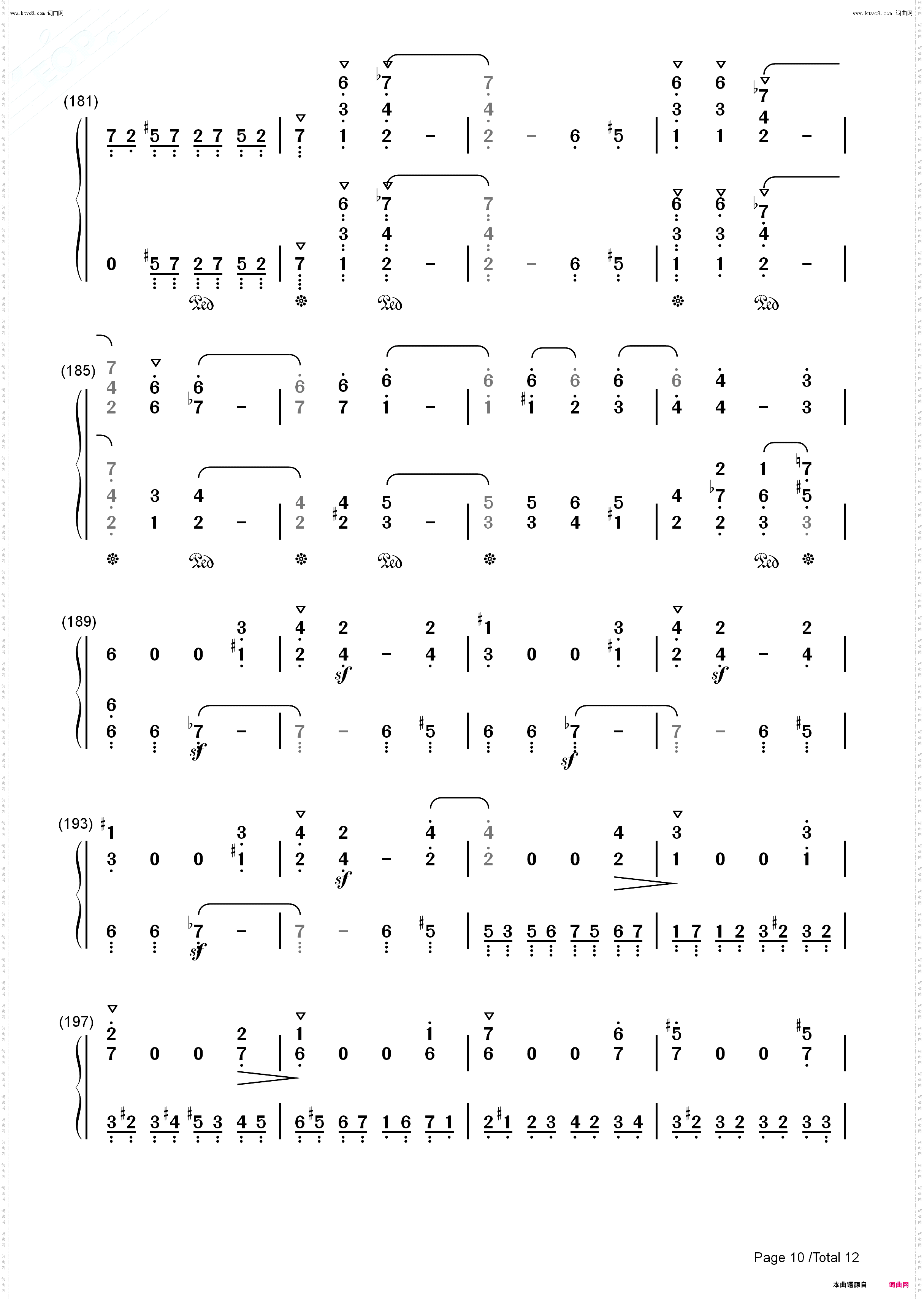暴风雨-暴风雨奏鸣曲-第一乐章_钢琴简谱线谱