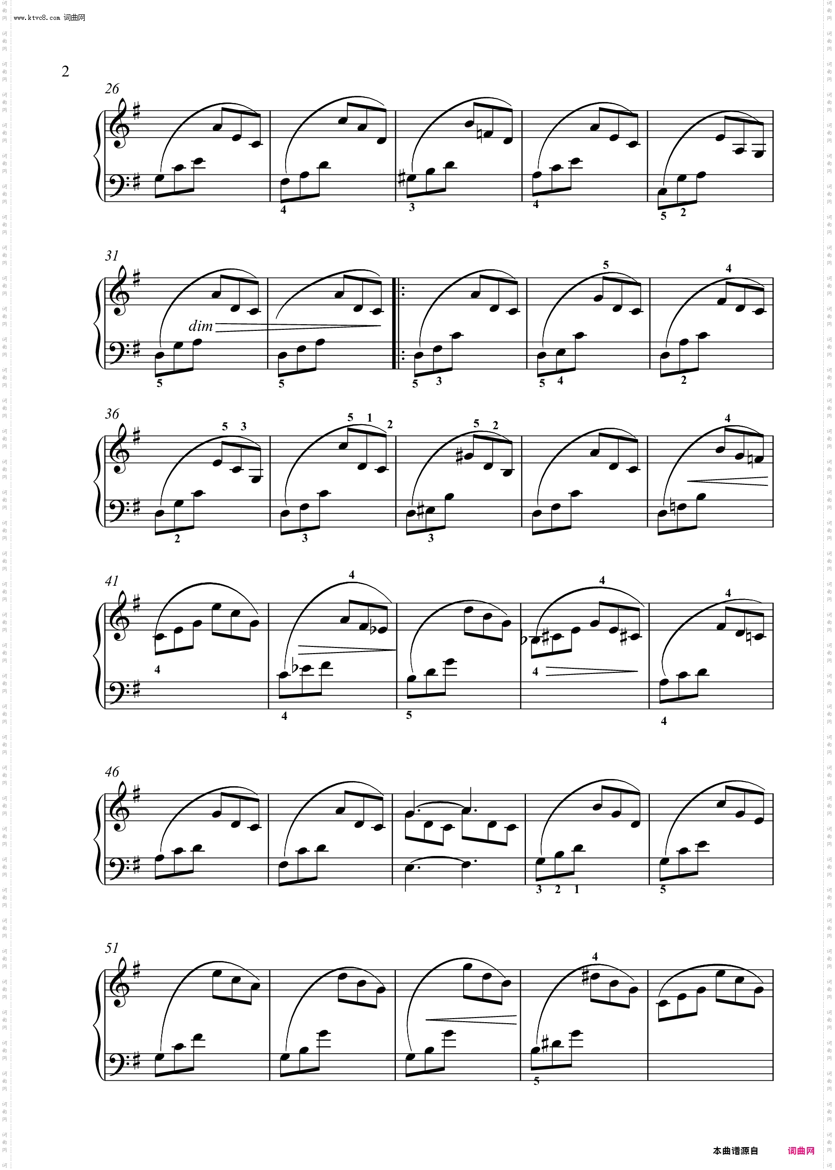 小练习曲Op·68 No·14_新编第二版音协考级 三级A项 No·2