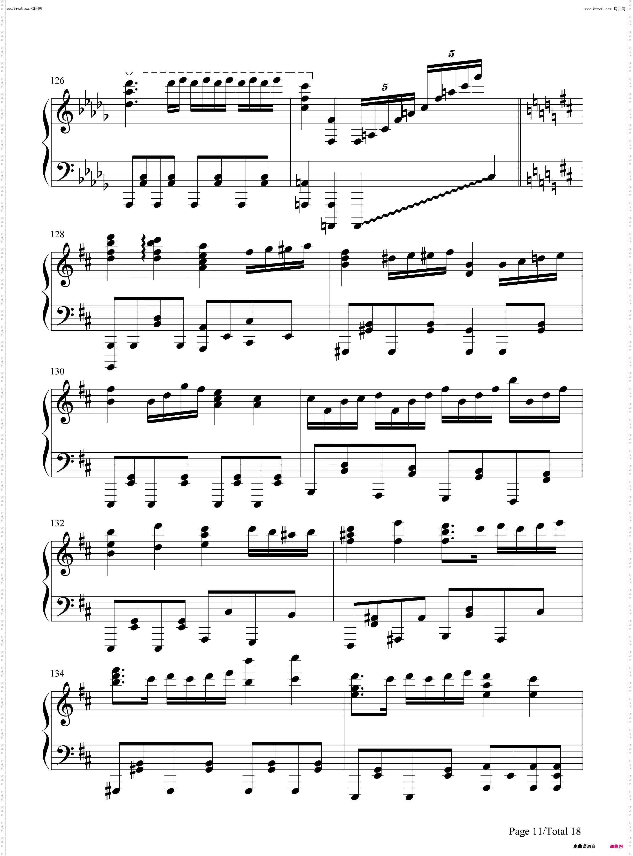 Anima-Deemo-古树旋律_钢琴五线谱及简谱