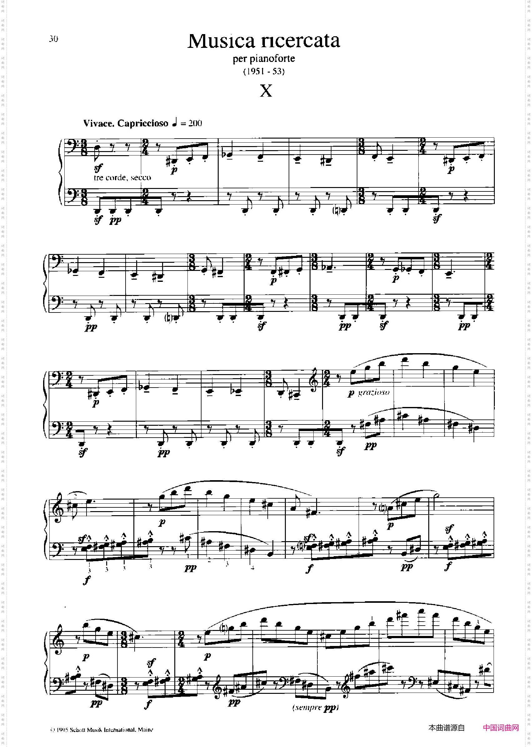 MusicaRicercata_音乐习作·10