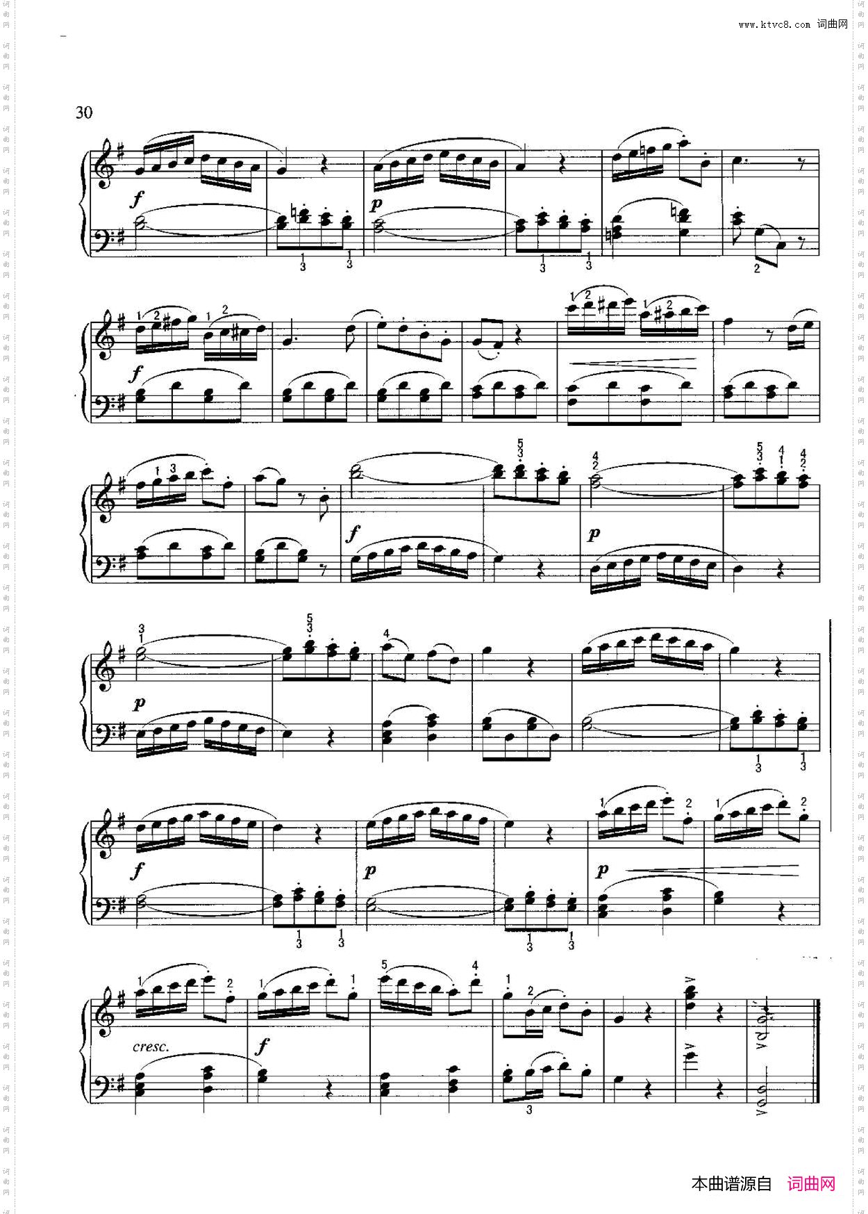 木偶_不可不弹的世界钢琴名曲100首