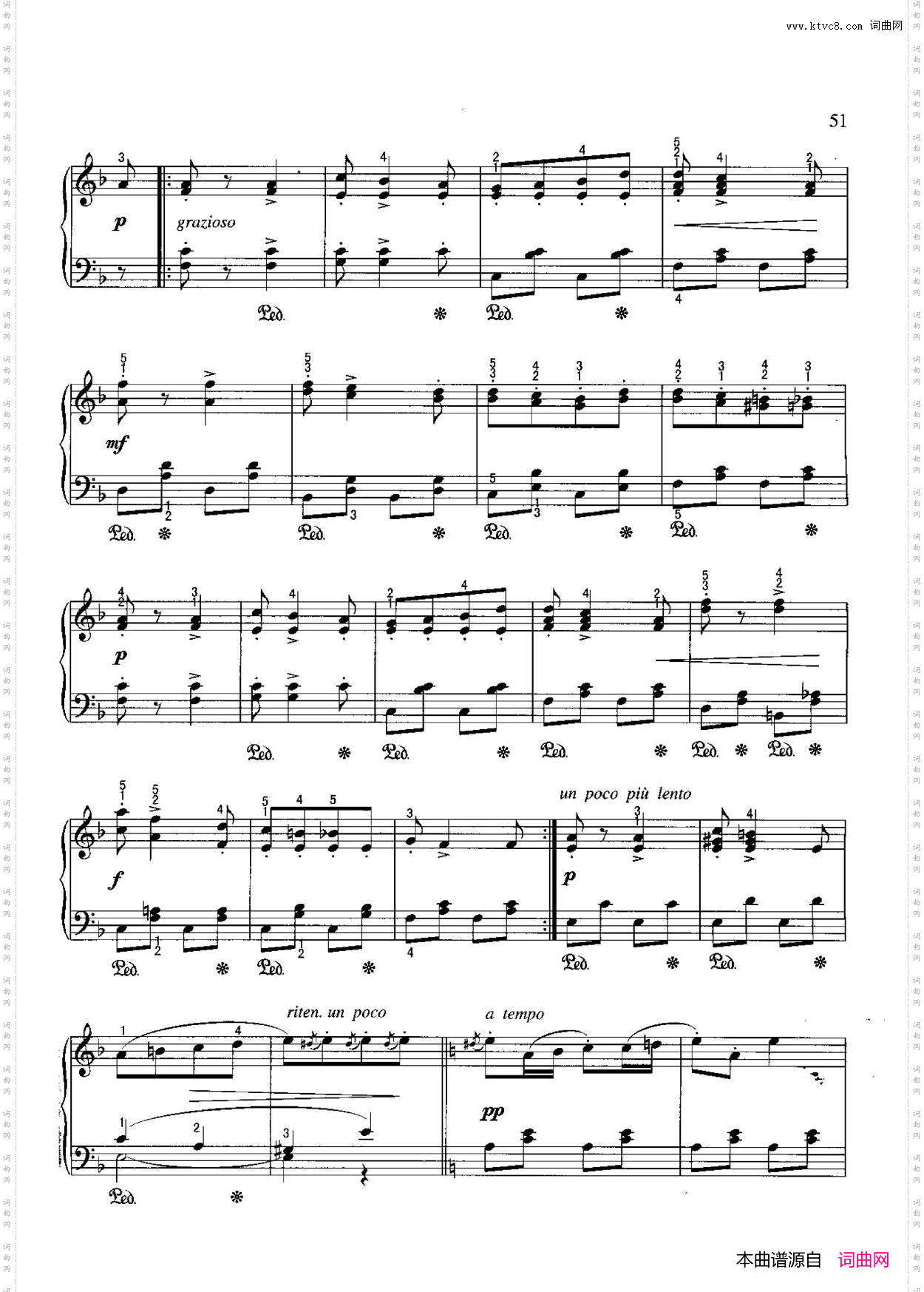 吉普赛营地_不可不弹的世界钢琴名曲100首