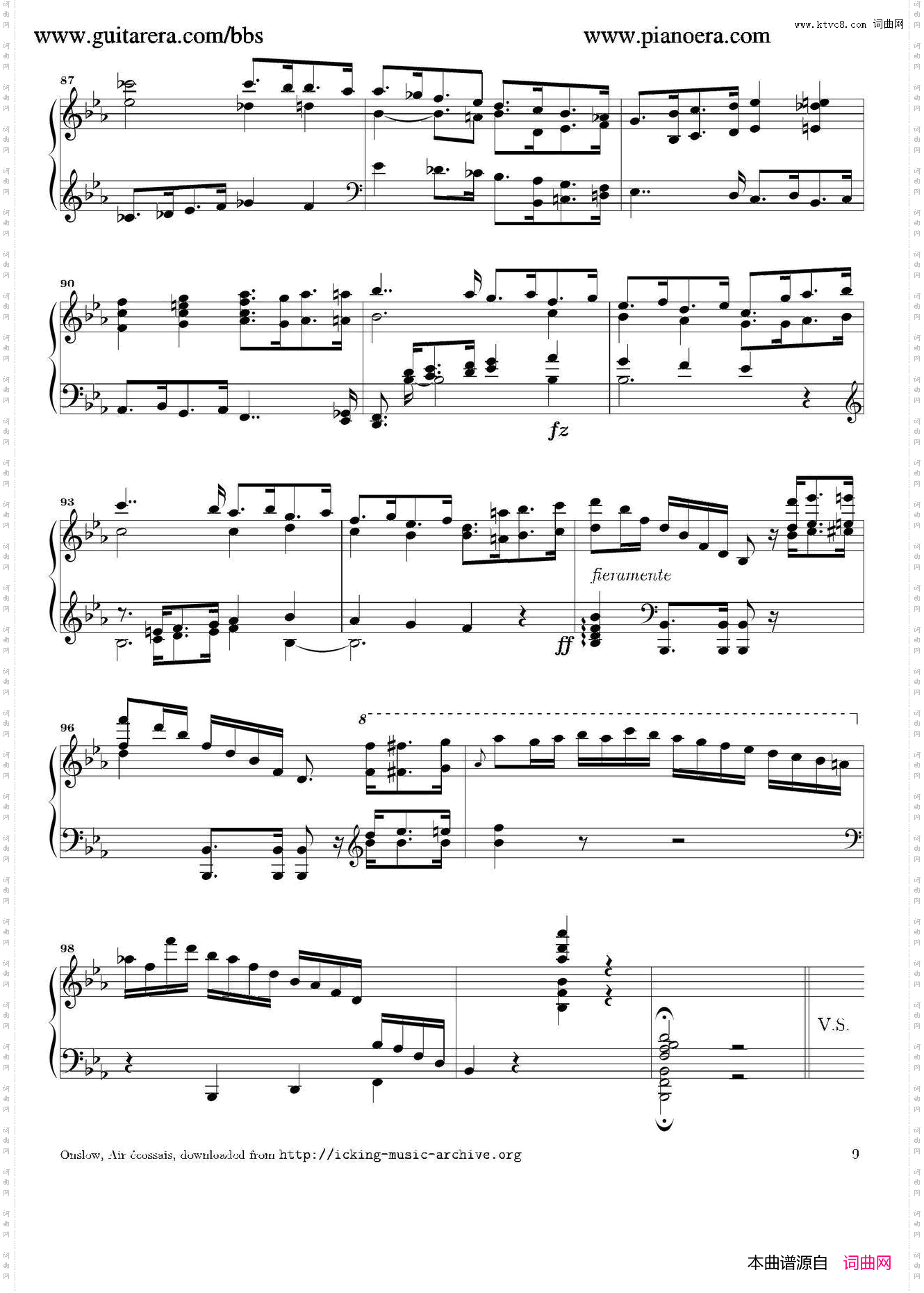 苏格兰歌调变奏曲_Air Ecossais Varie Op·5