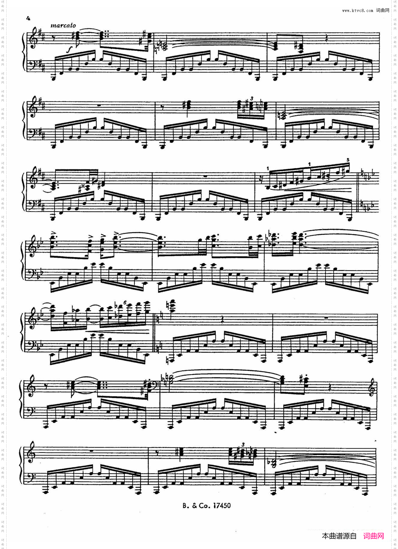 Premiere Etude de Concert Op·65第一号音乐会练习曲