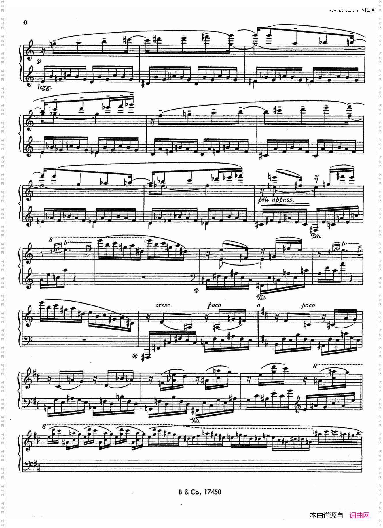 Premiere Etude de Concert Op·65第一号音乐会练习曲