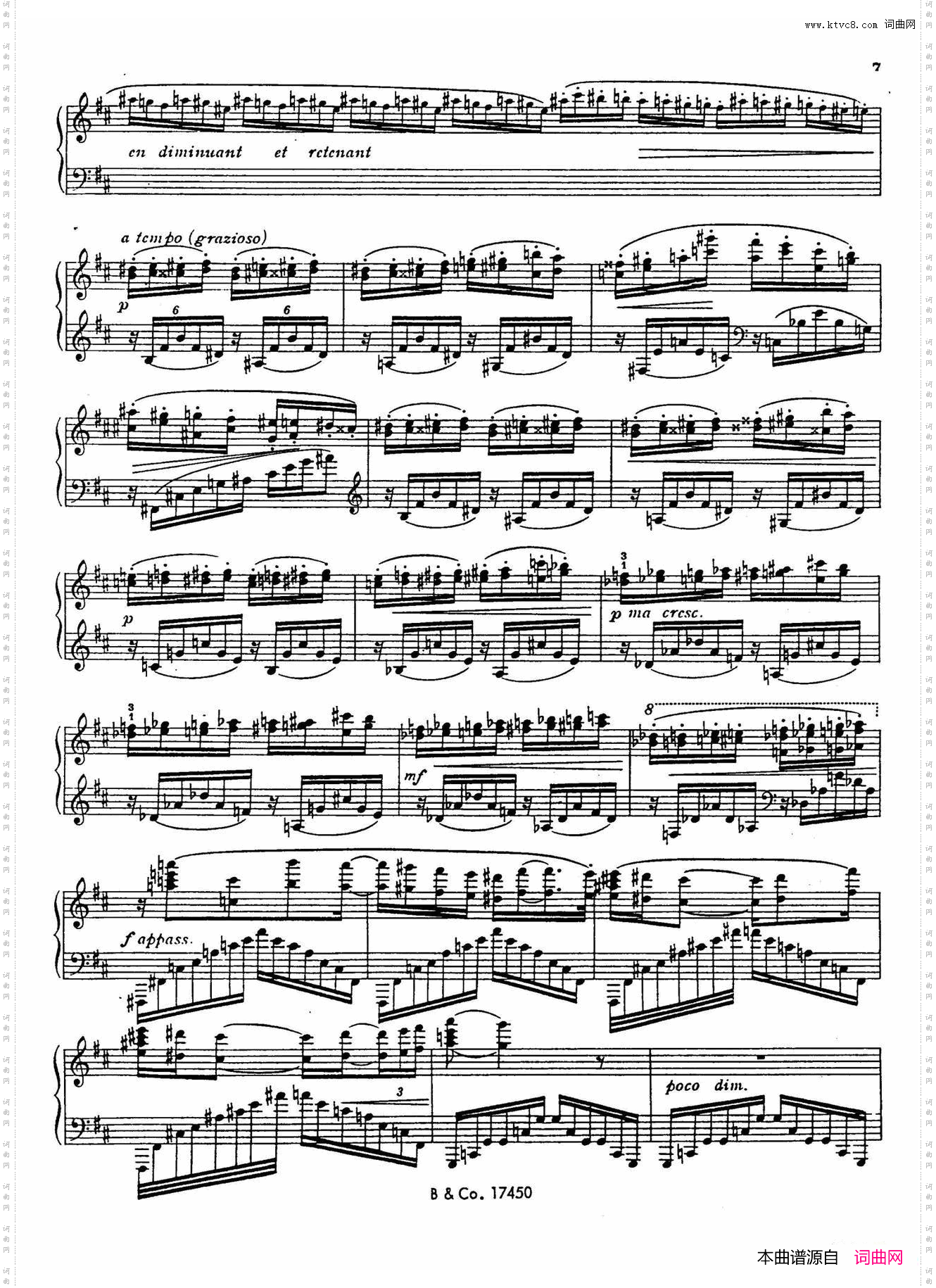 Premiere Etude de Concert Op·65第一号音乐会练习曲