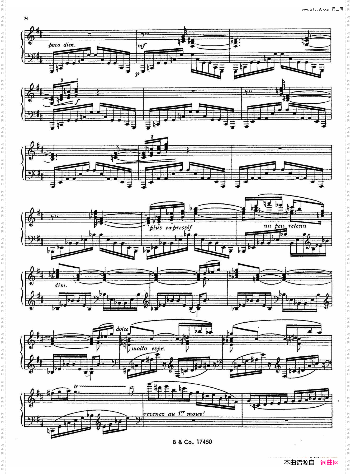 Premiere Etude de Concert Op·65第一号音乐会练习曲