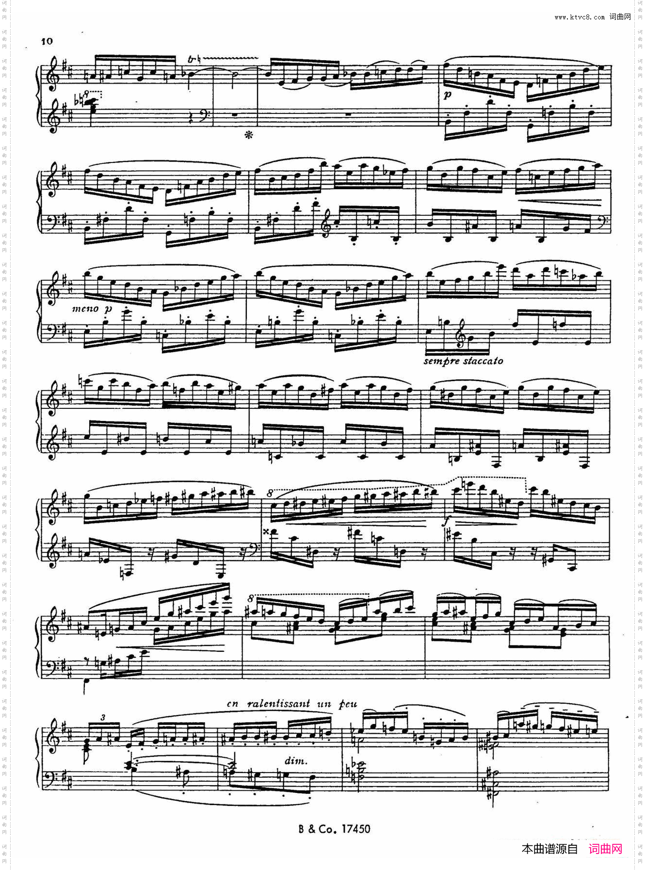 Premiere Etude de Concert Op·65第一号音乐会练习曲