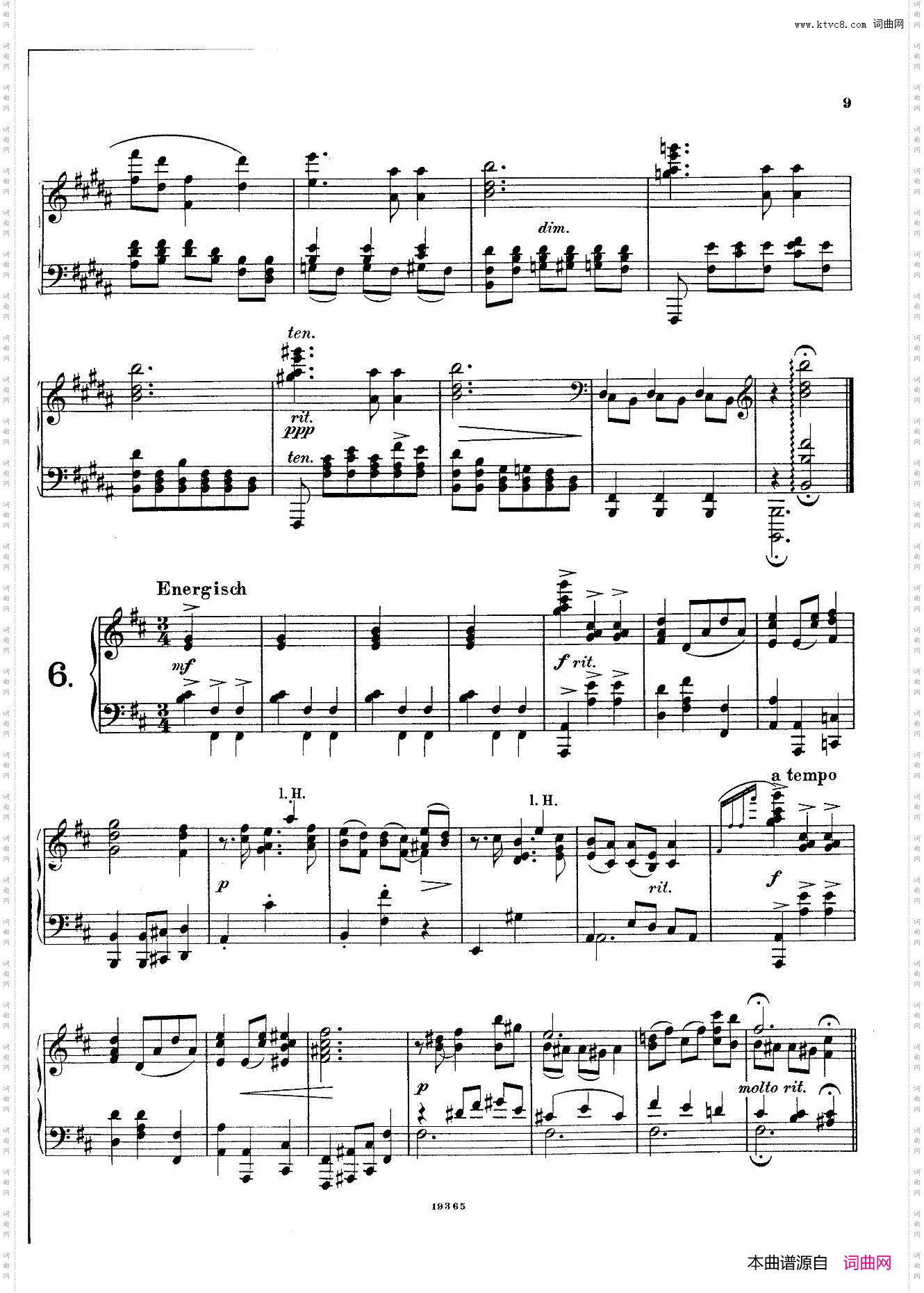 封·泽姆林斯基-LandlicheTanzeeOp·1乡村舞曲·