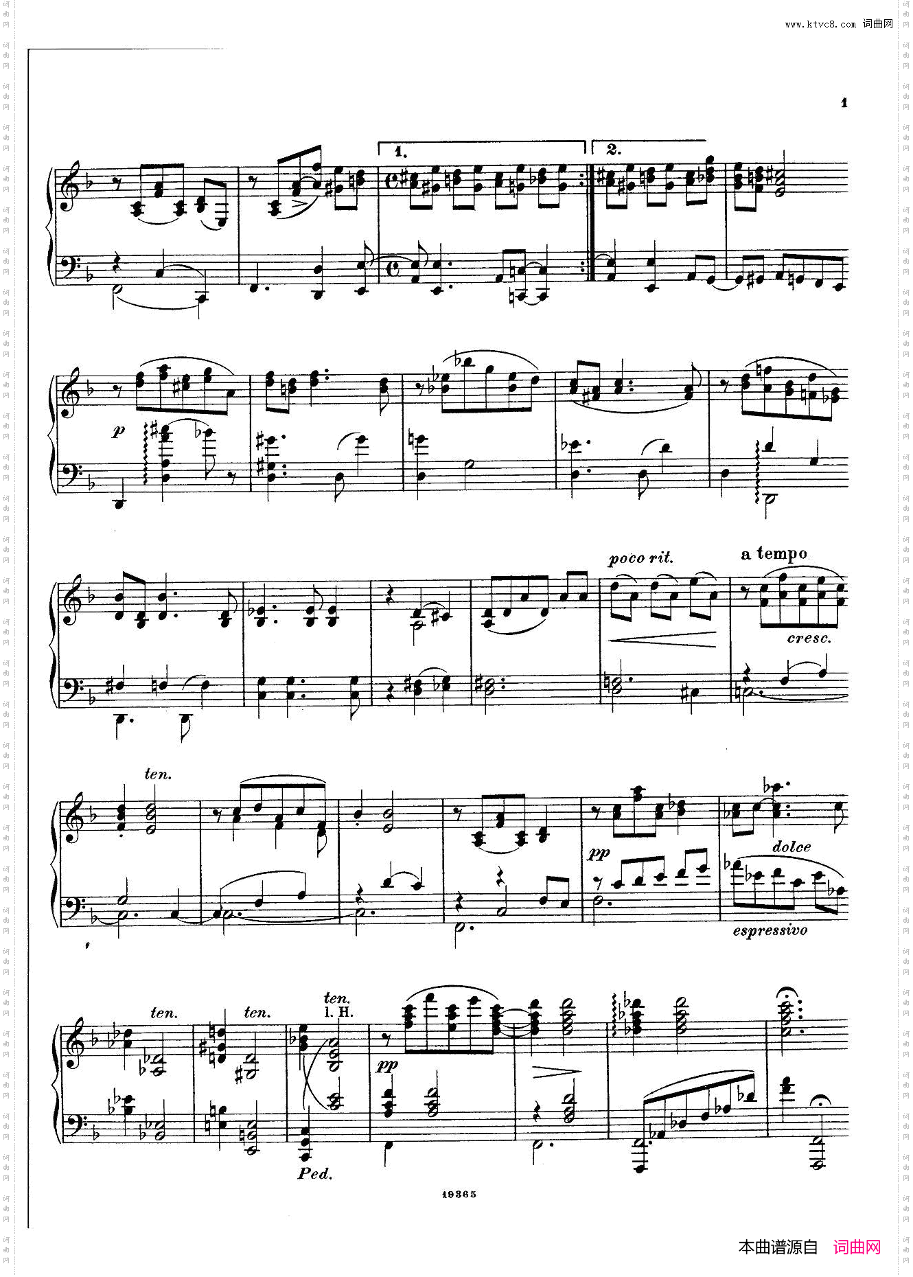 封·泽姆林斯基-LandlicheTanzeeOp·1乡村舞曲·