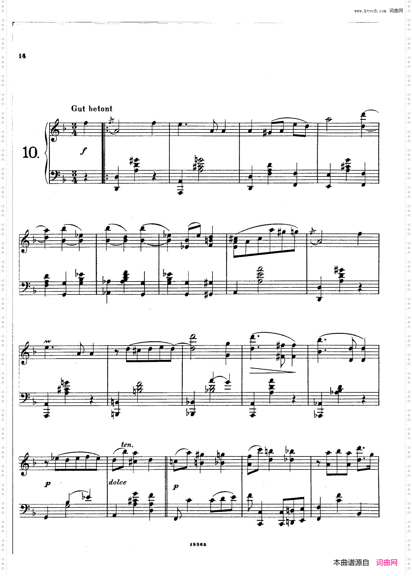 封·泽姆林斯基-LandlicheTanzeeOp·1乡村舞曲·