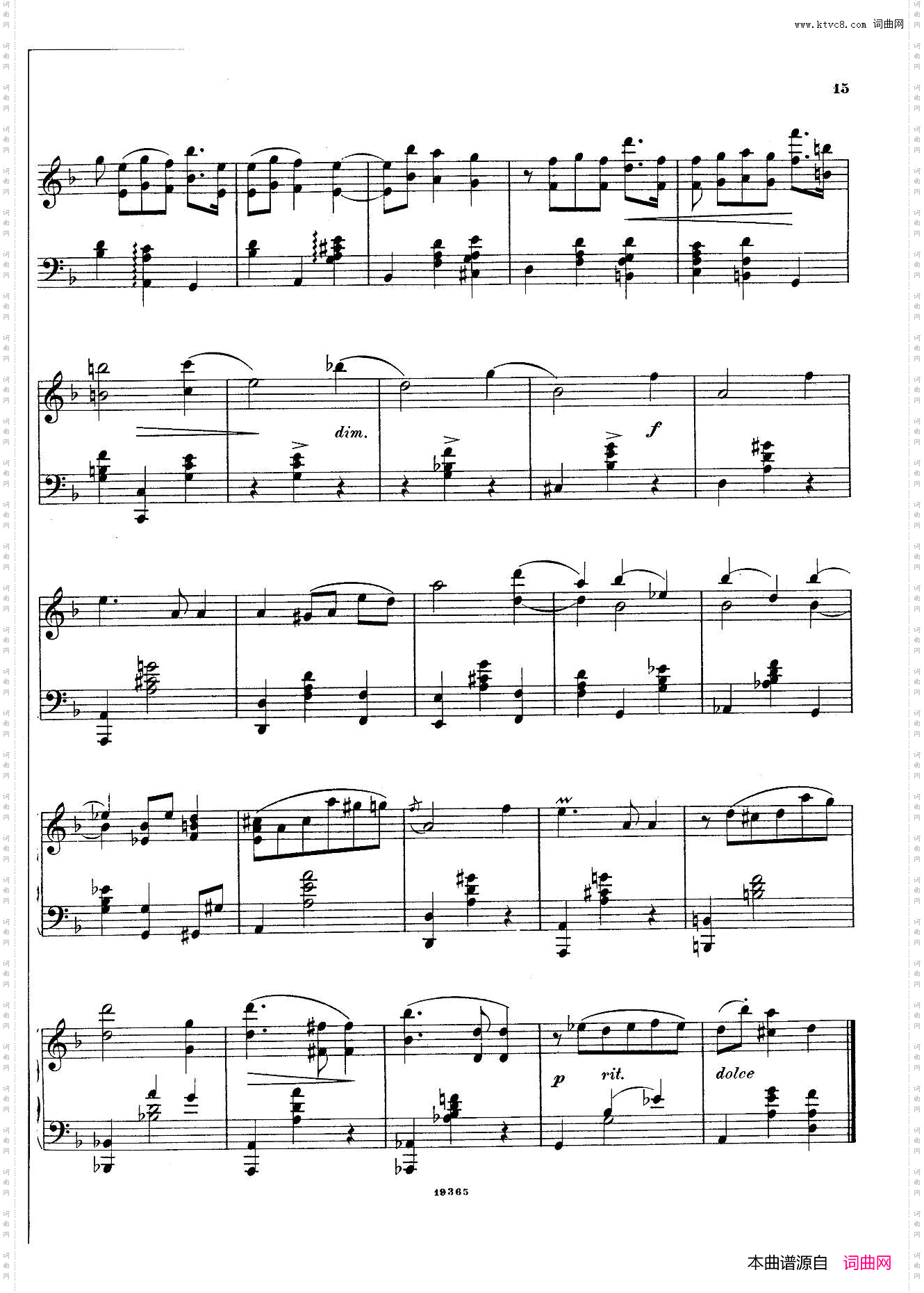 封·泽姆林斯基-LandlicheTanzeeOp·1乡村舞曲·