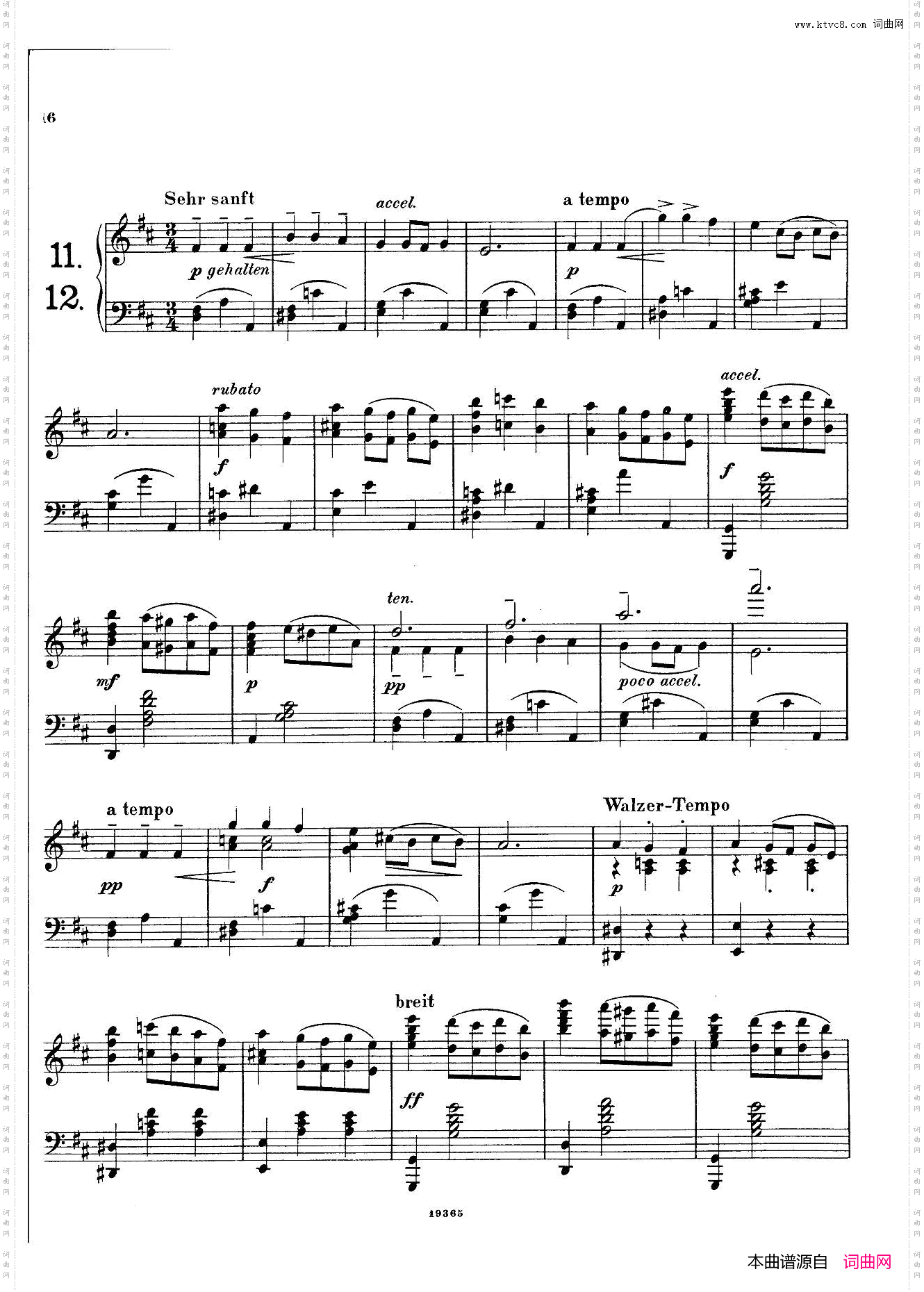 封·泽姆林斯基-LandlicheTanzeeOp·1乡村舞曲·