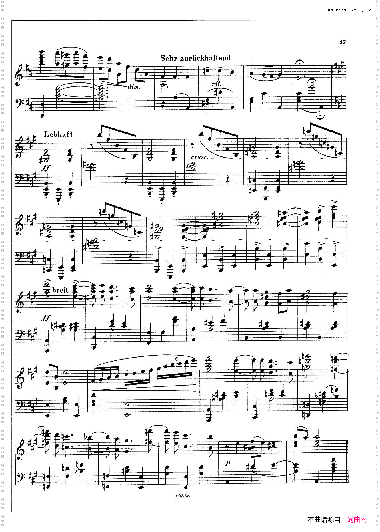 封·泽姆林斯基-LandlicheTanzeeOp·1乡村舞曲·