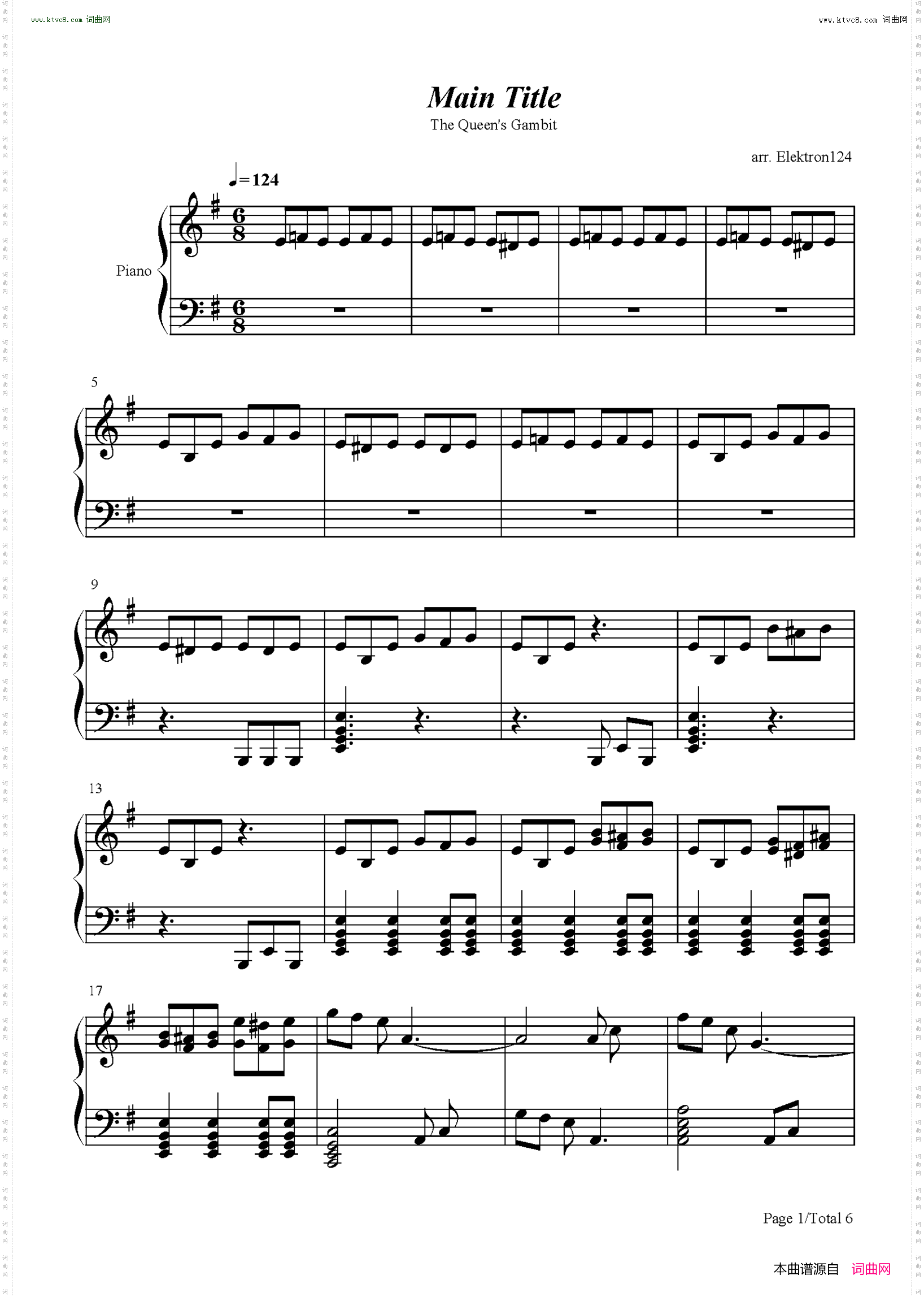 后翼弃兵主题曲_The Queens Gambit