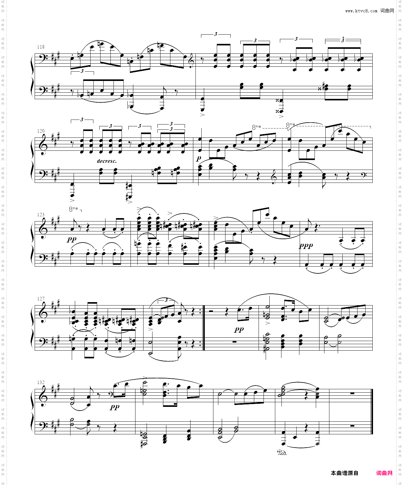 a大调奏鸣曲d·664第一乐章
