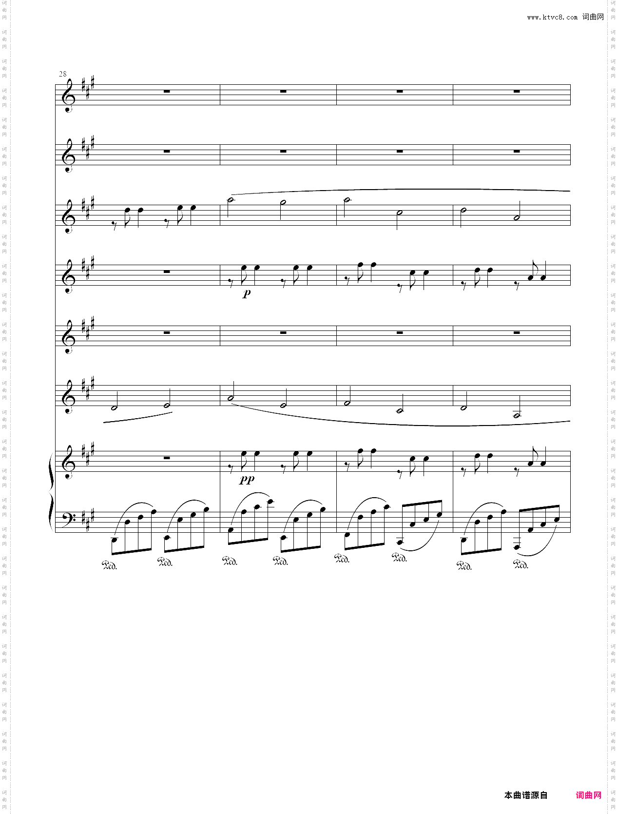 christmas canon roc 圣诞卡农