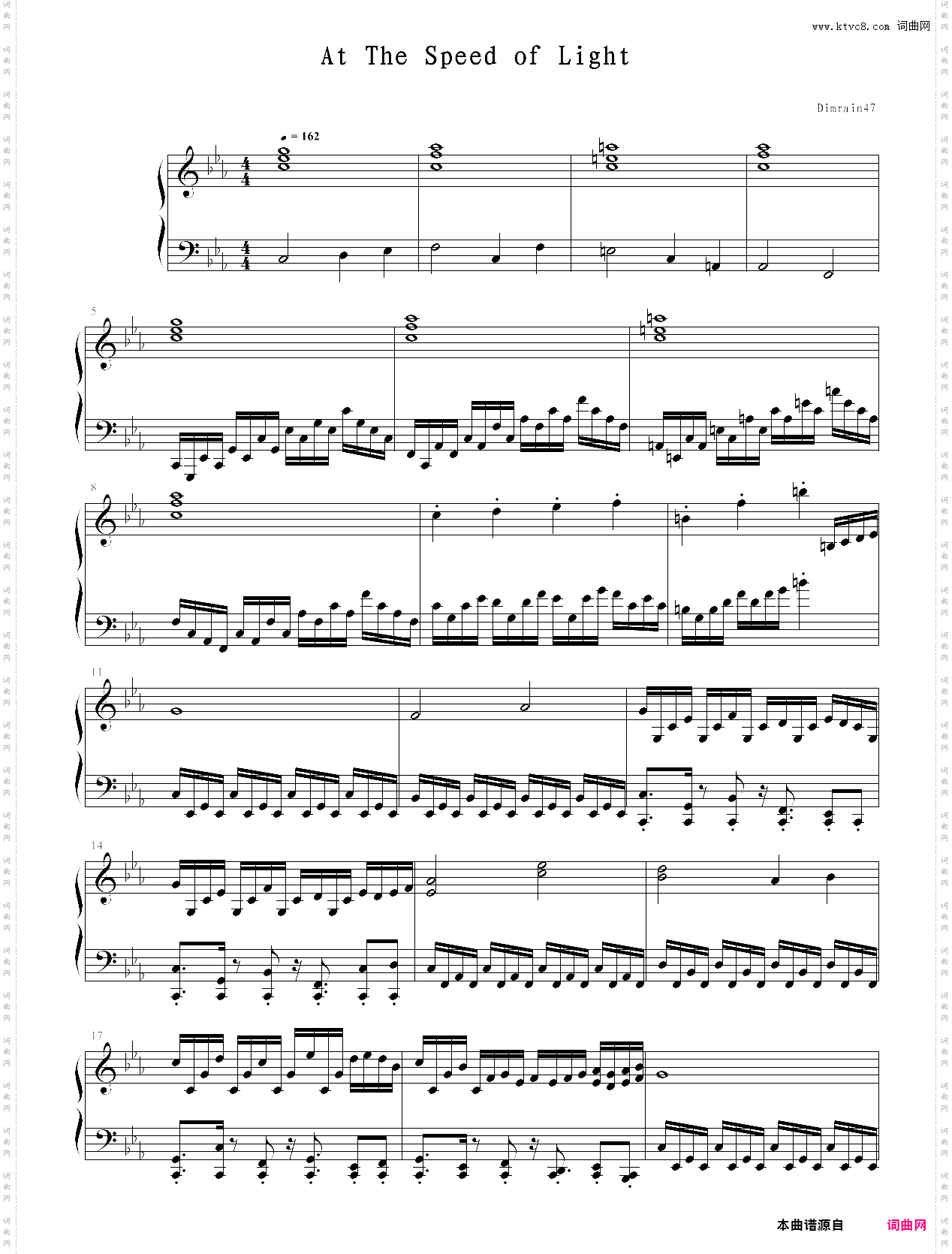 at the speed of light