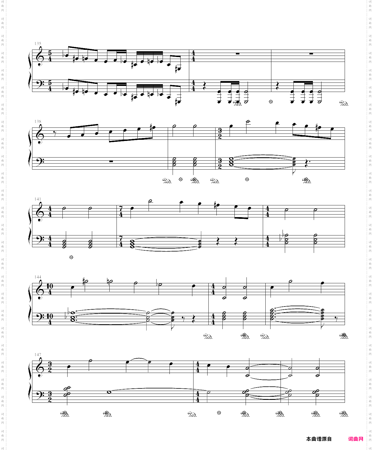 肖斯塔科维奇第七交响曲第一乐章c部分钢琴改编谱反抗主题