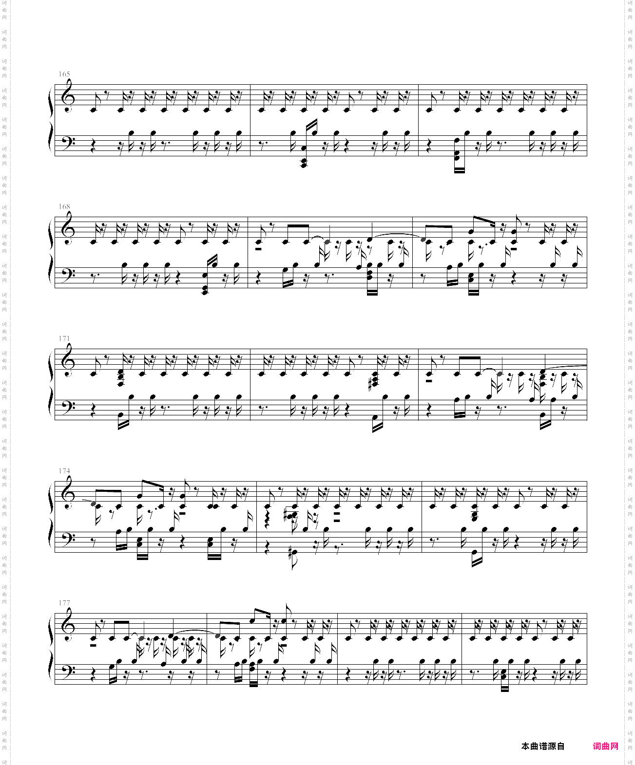 肖斯塔科维奇第七交响曲第一乐章c部分钢琴改编谱反抗主题