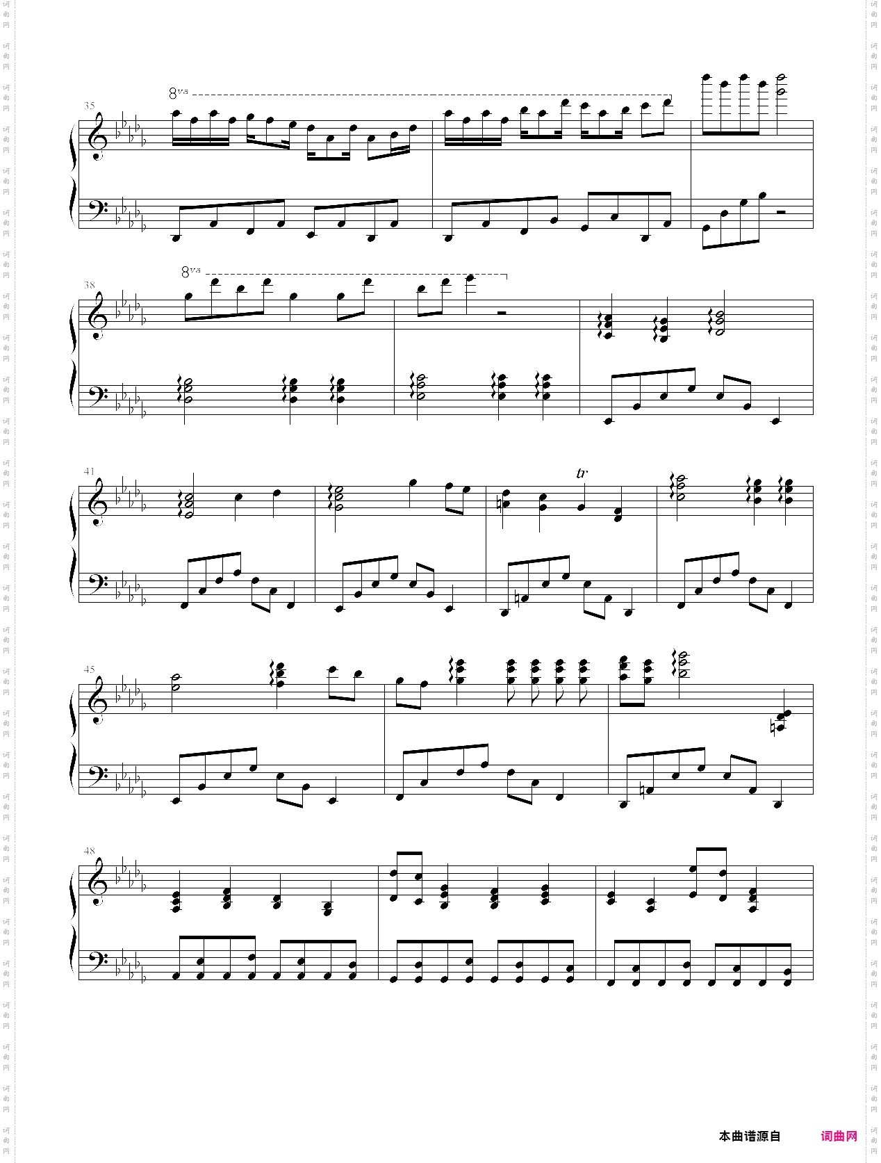 b-flat minor