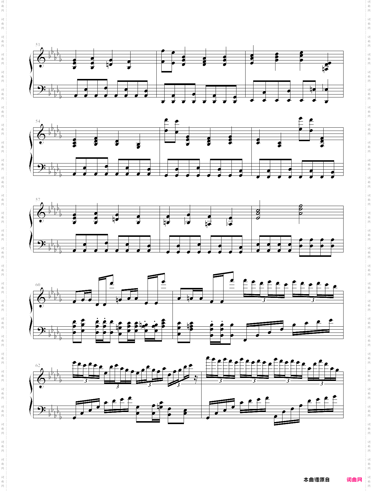 b-flat minor
