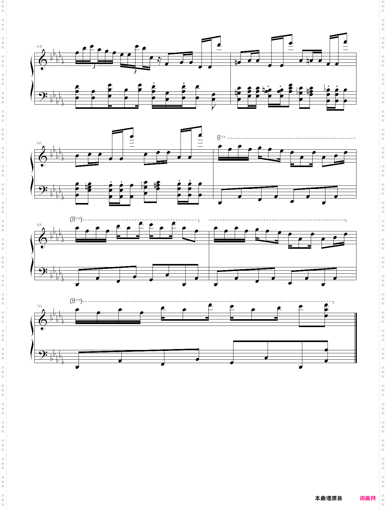 b-flat minor