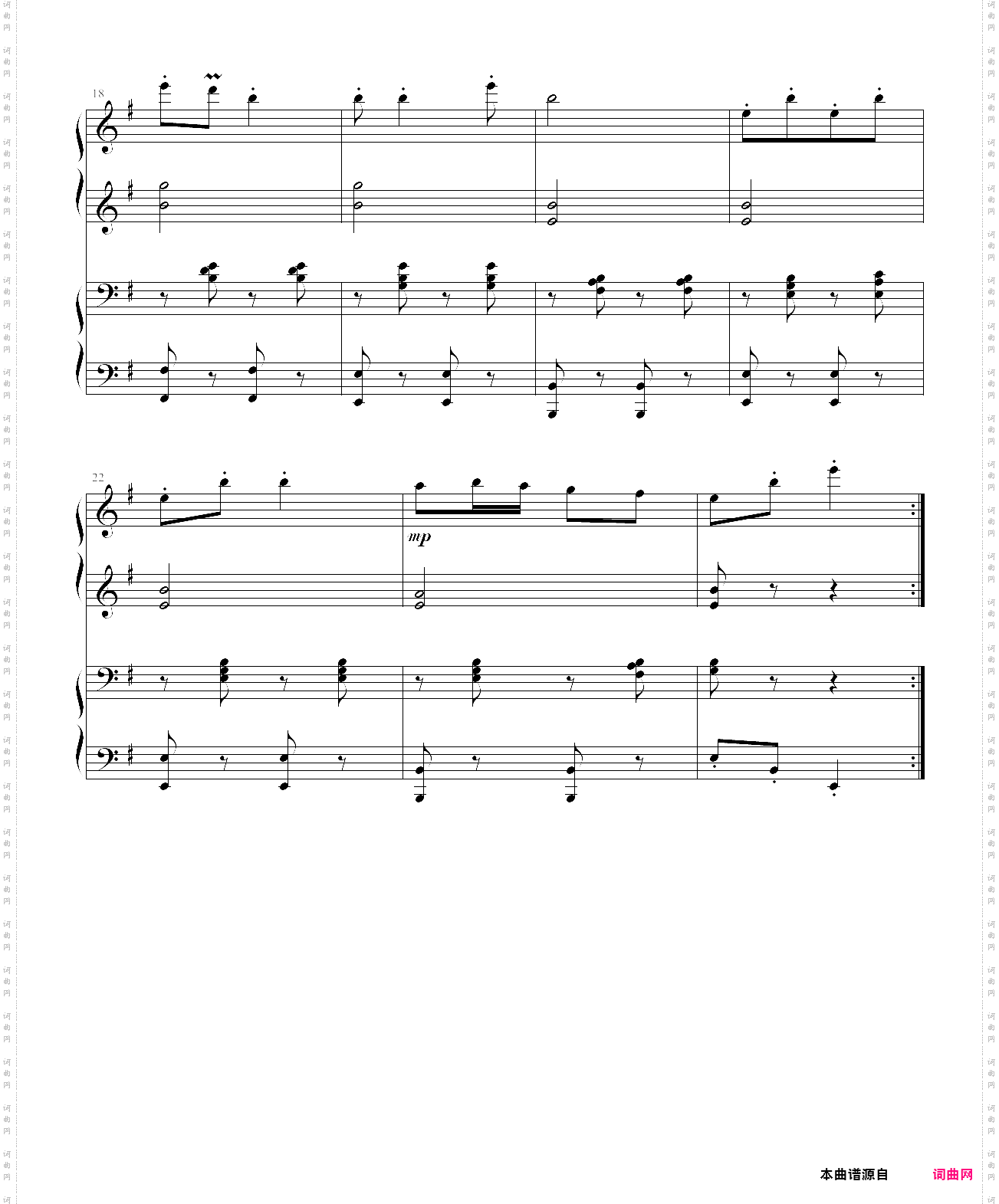 太阳出来喜洋洋四手联弹：四川民歌