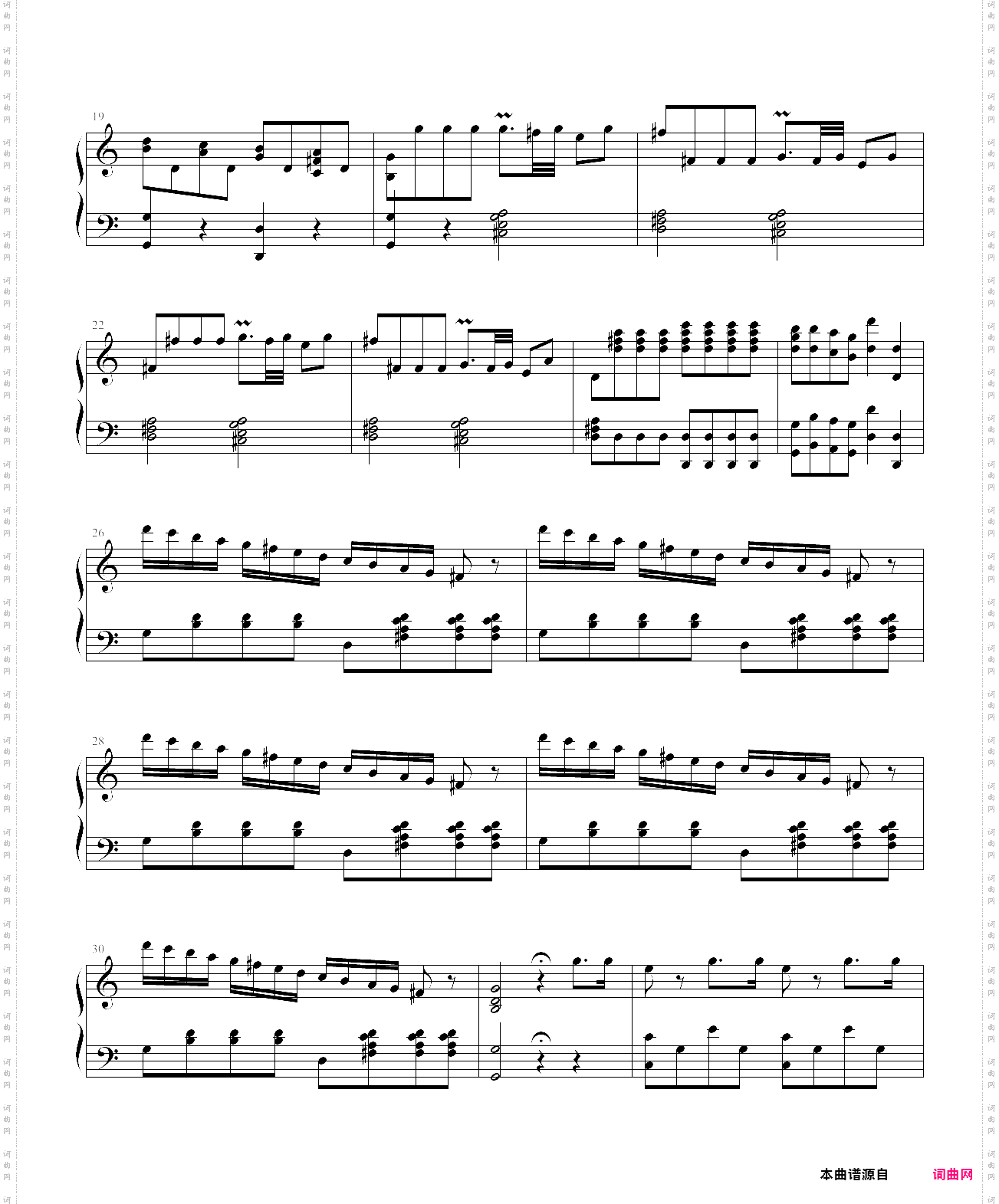 费加罗的咏叹调你不要再做情郎伴奏