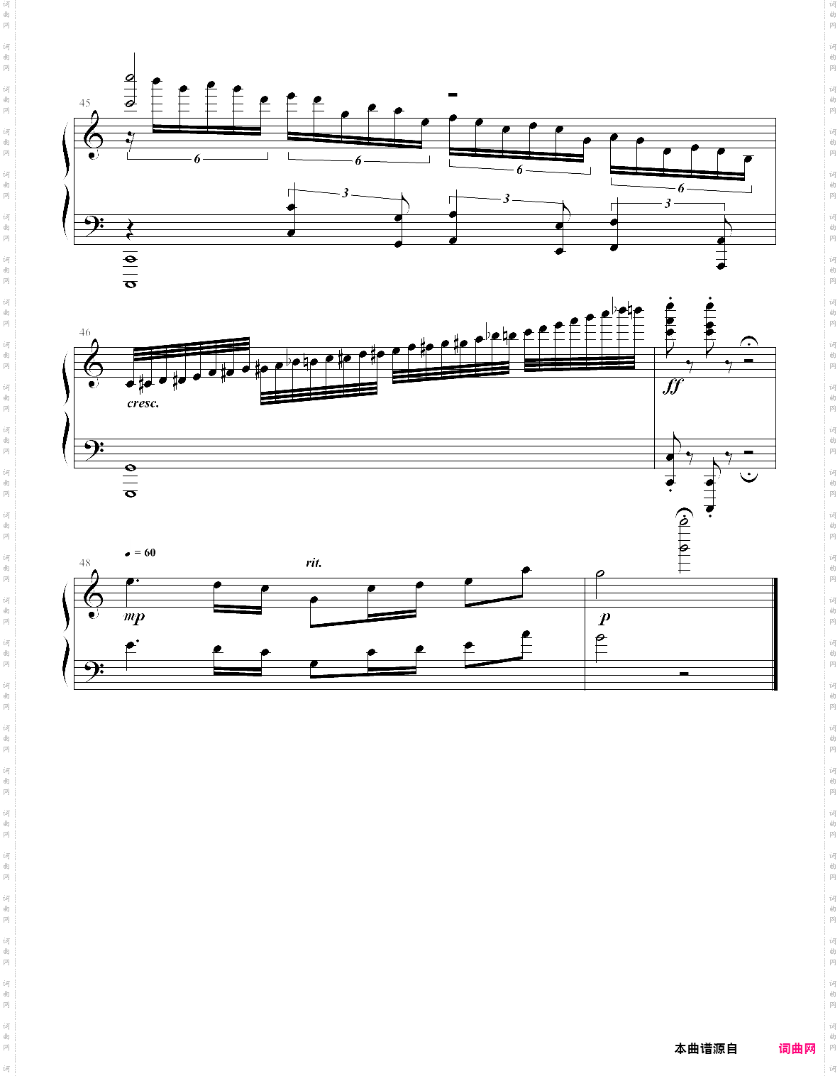 切分练习曲op·5 旅途