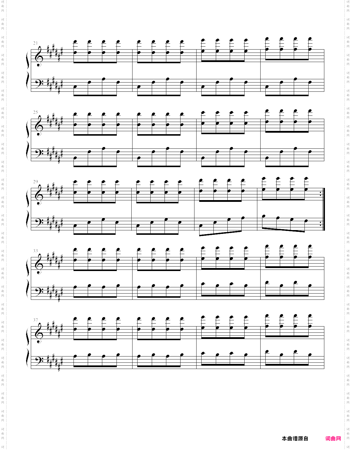 a dead left dance 钢琴版