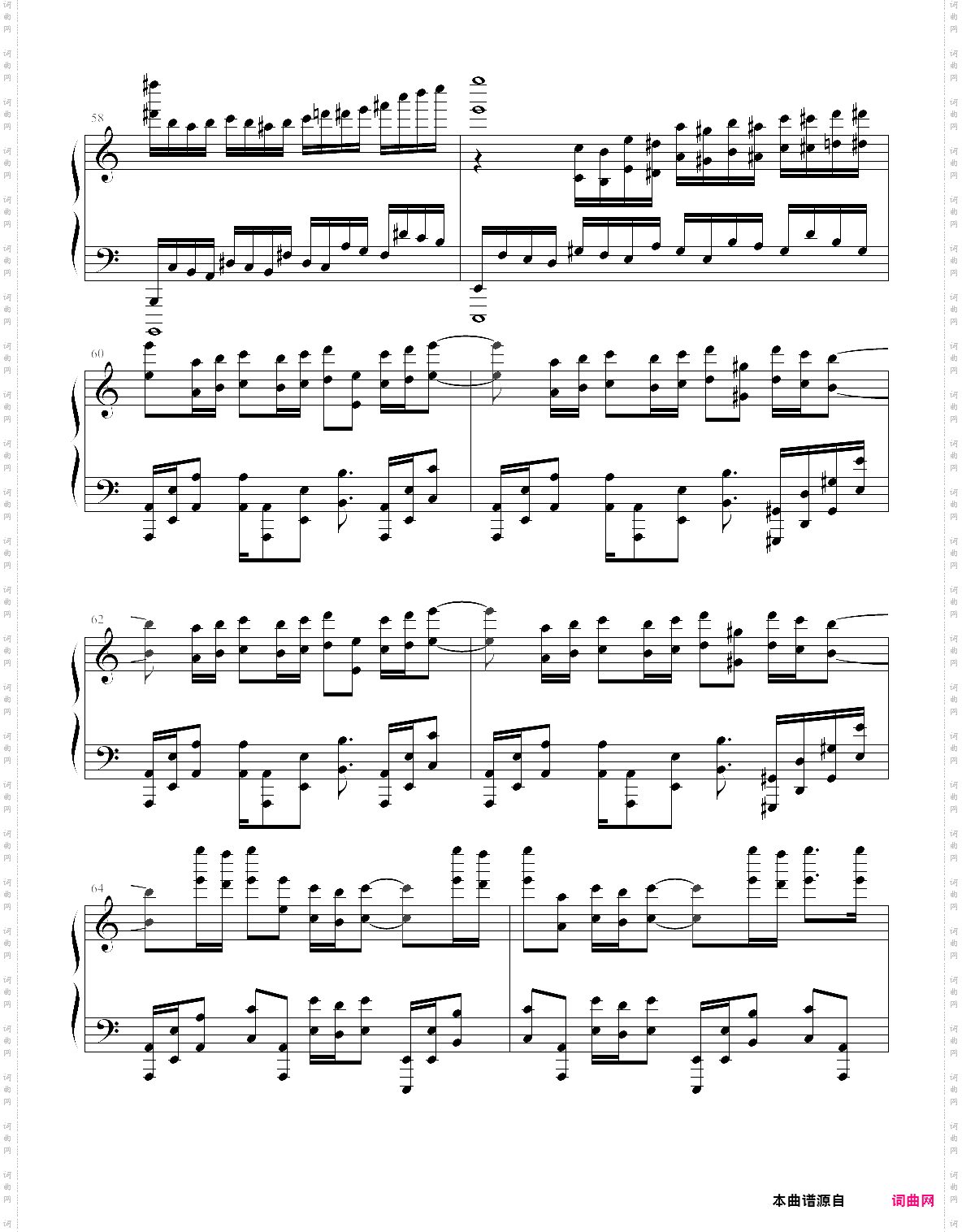 切分练习曲op·3 冬夜